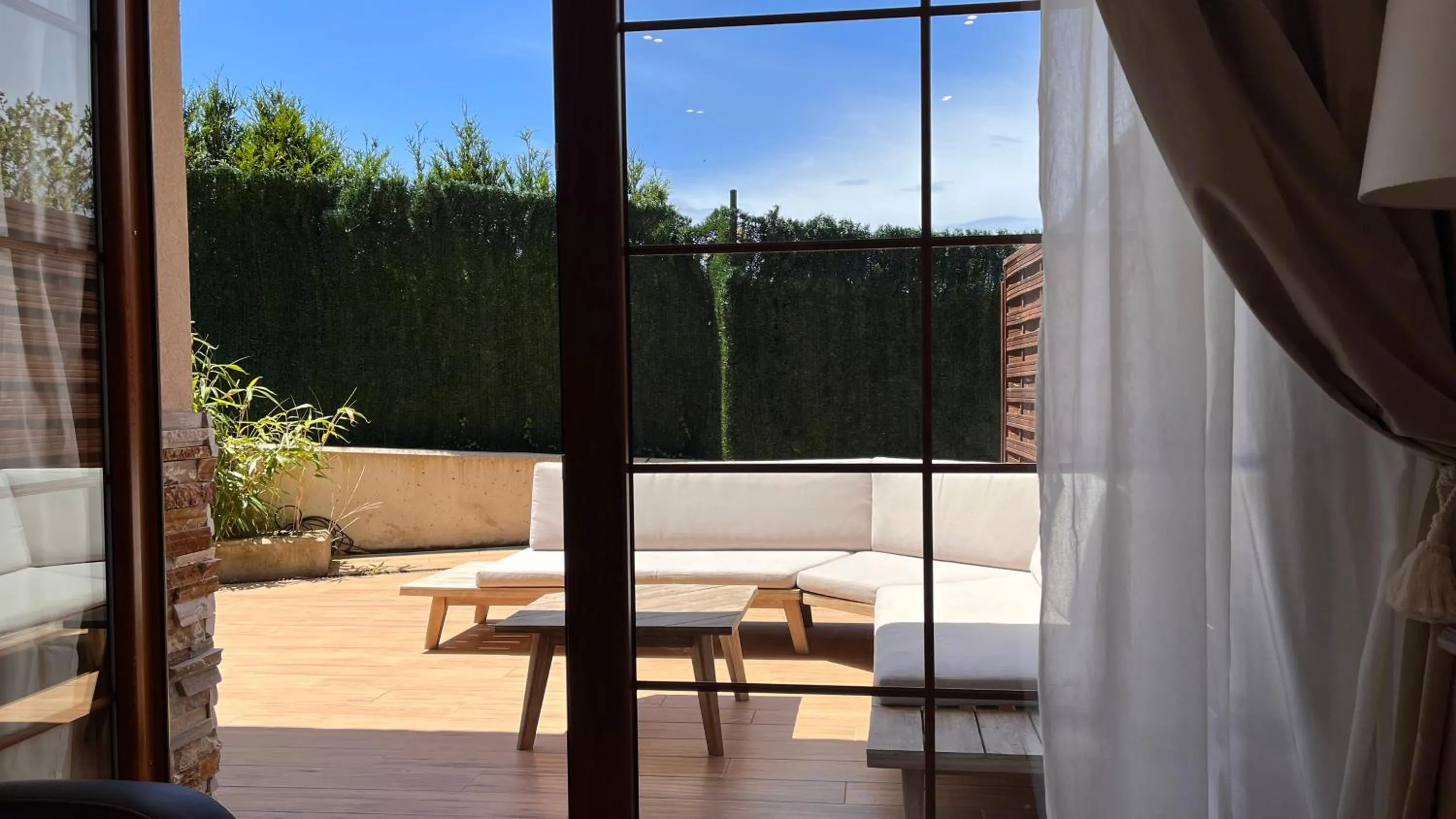 Balcony/Terrace in Hotel Rural Playa de Aguilar