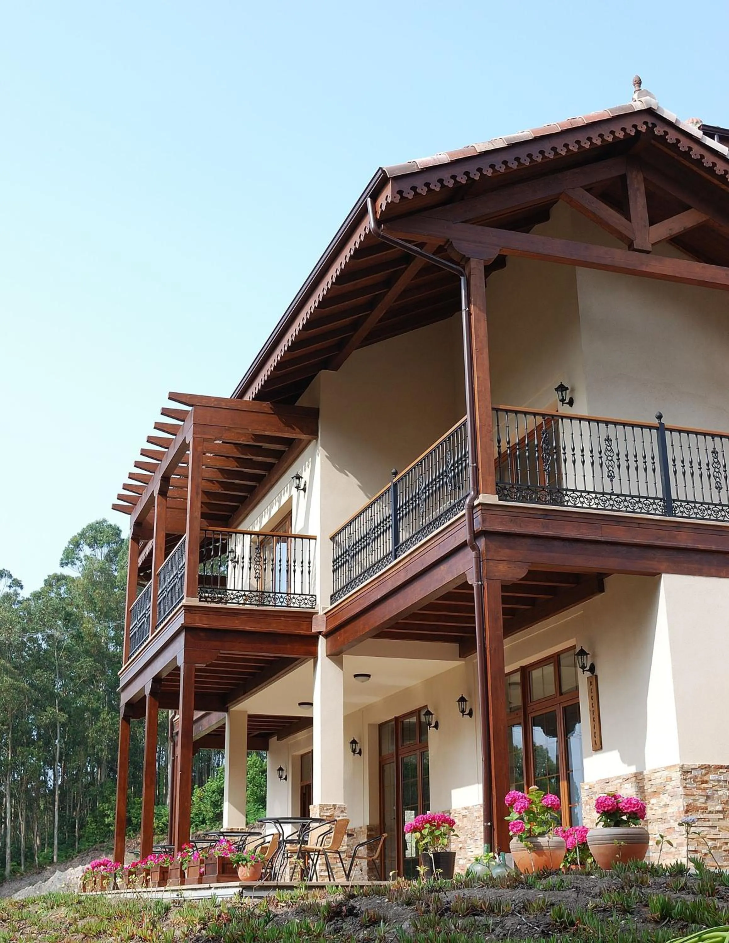 Facade/entrance in Hotel Rural Playa de Aguilar