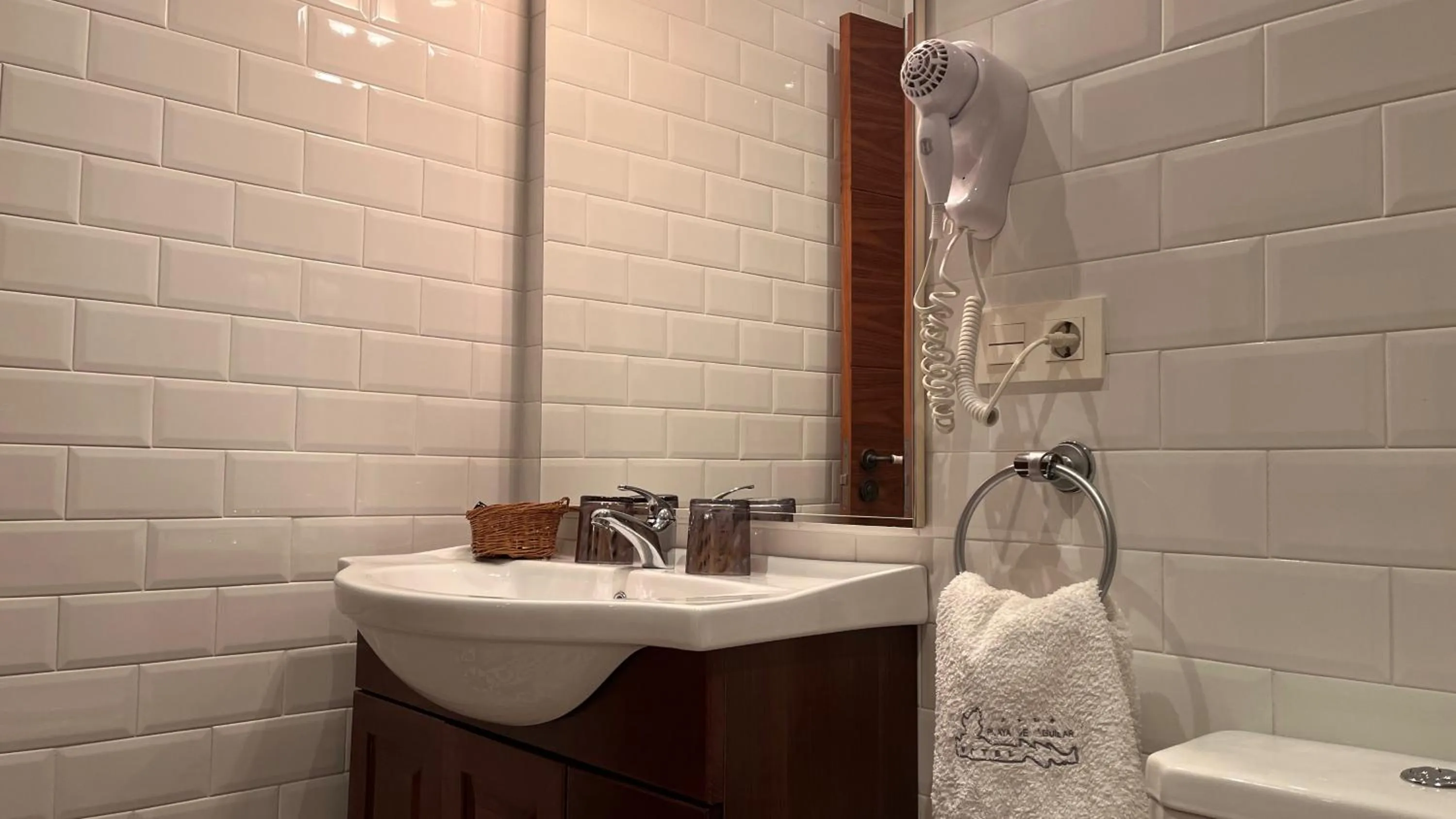 Bathroom in Hotel Rural Playa de Aguilar