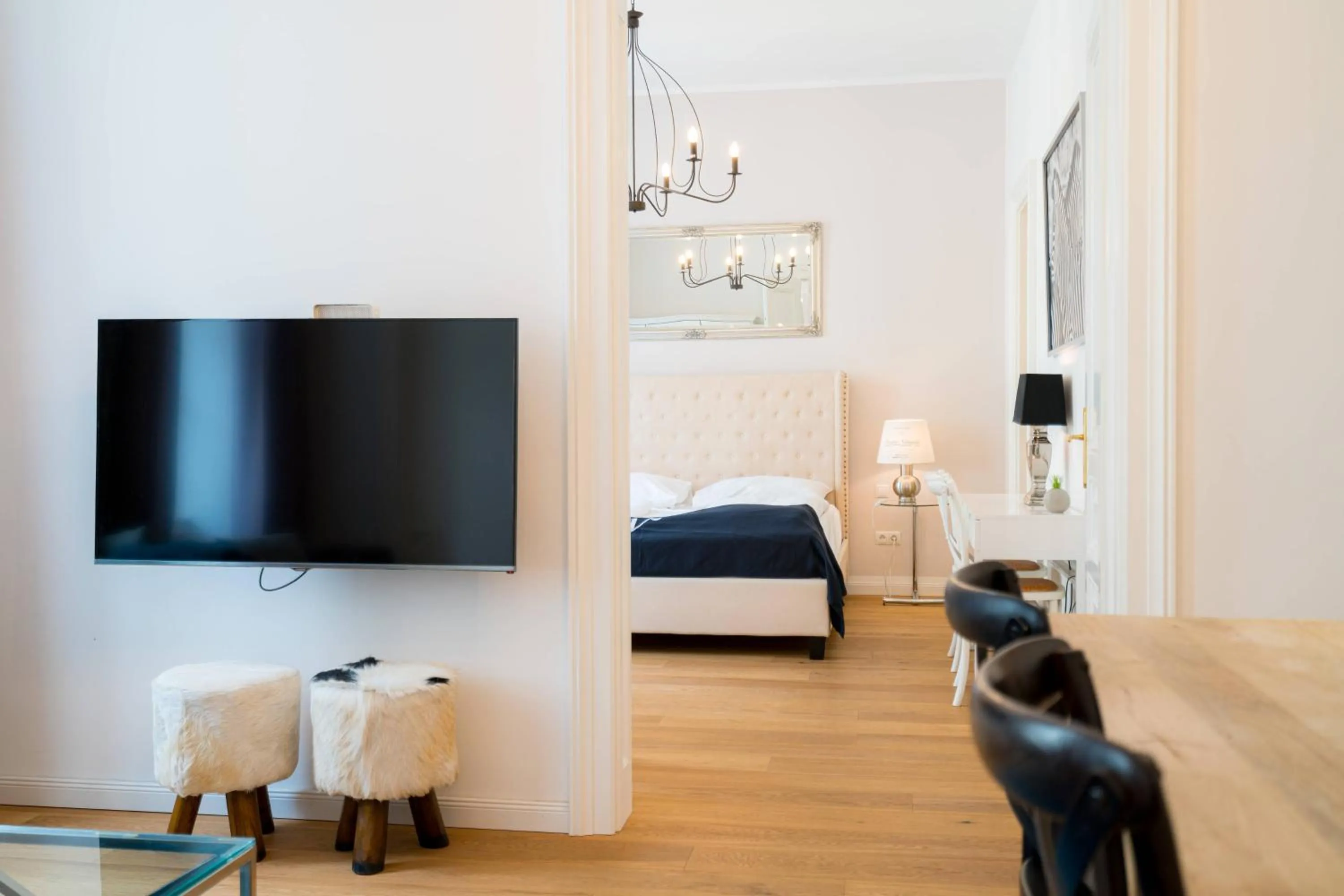 Bed in Vienna Residence, Naschmarkt - Museumsquartier