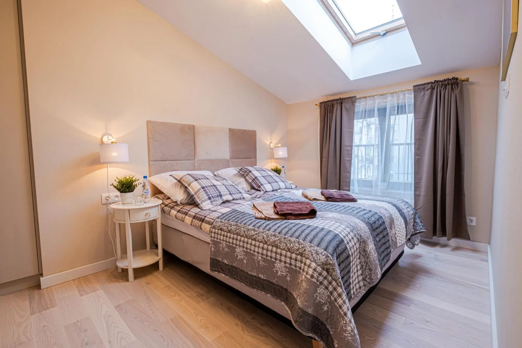 Bed in Old Town Vistula Premium Apartments