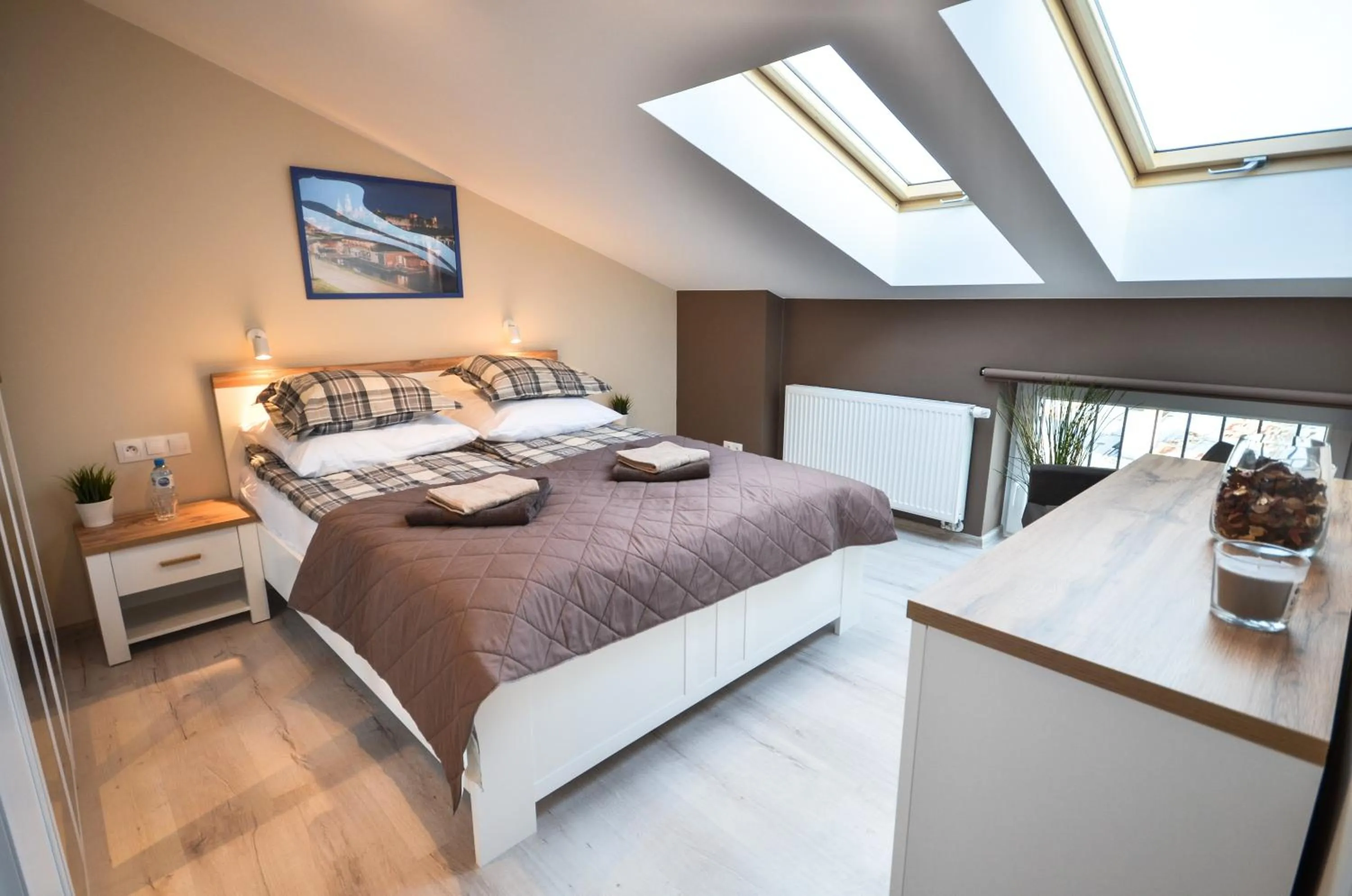 Bed in Old Town Vistula Premium Apartments