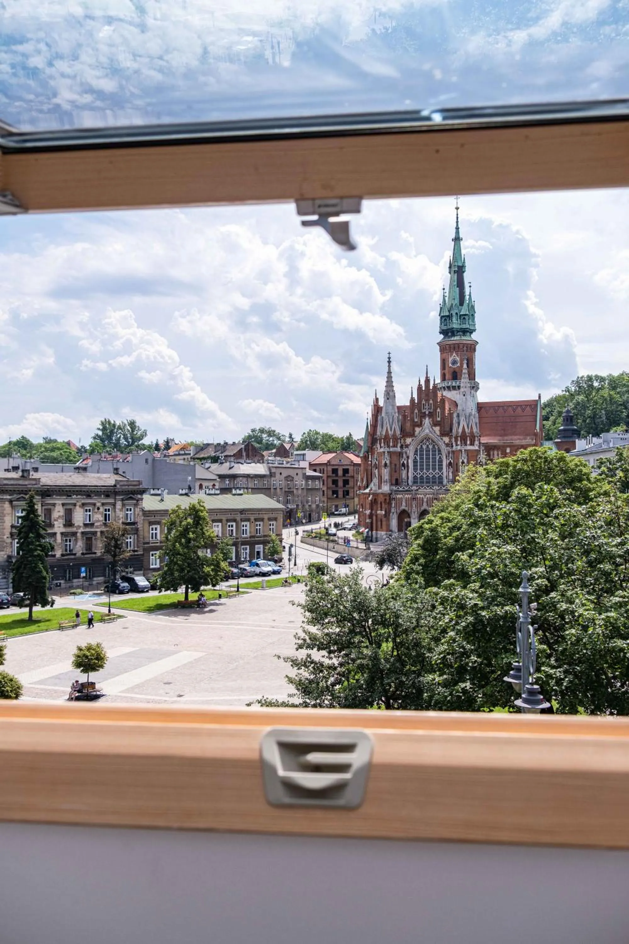 City view in Old Town Vistula Premium Apartments