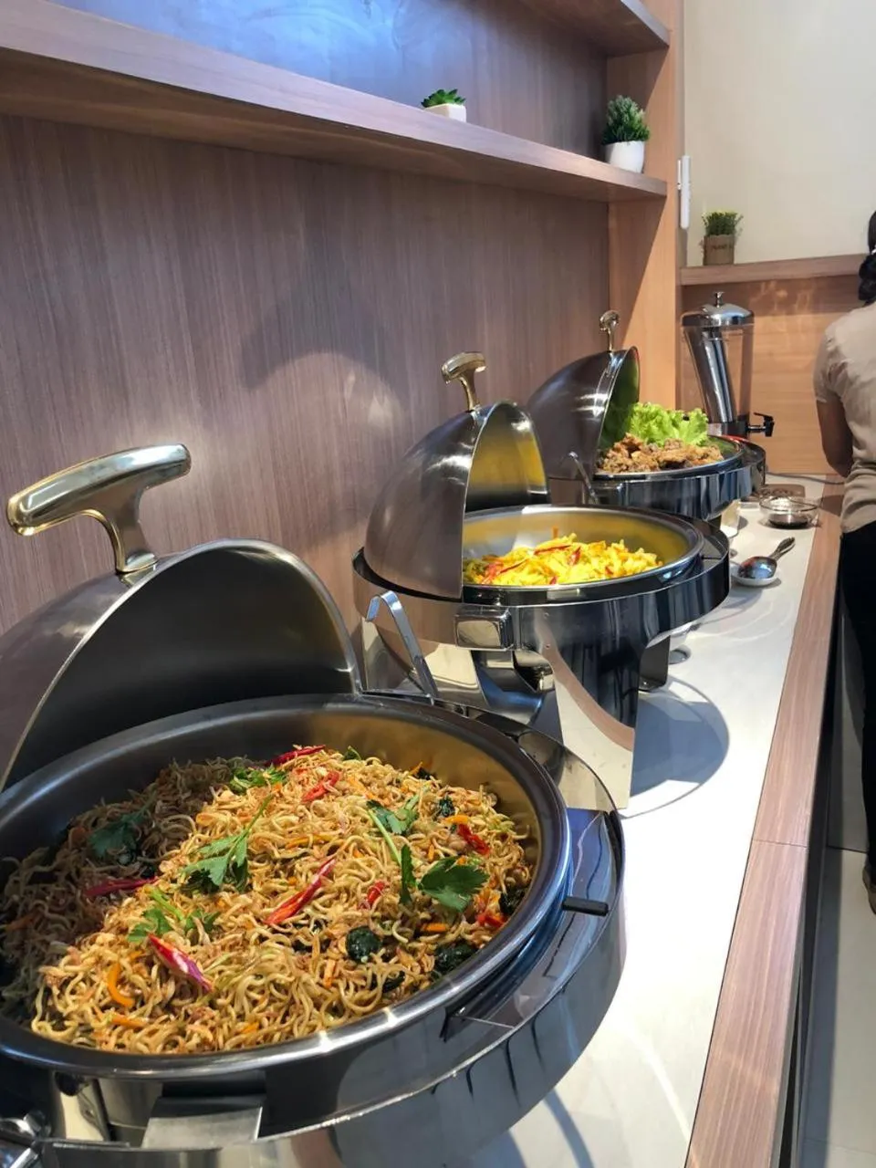 Buffet breakfast in LCR HOTEL