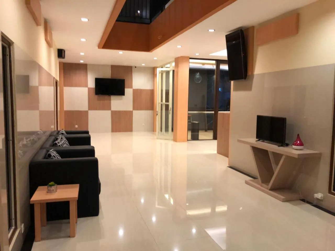 Seating area in LCR HOTEL