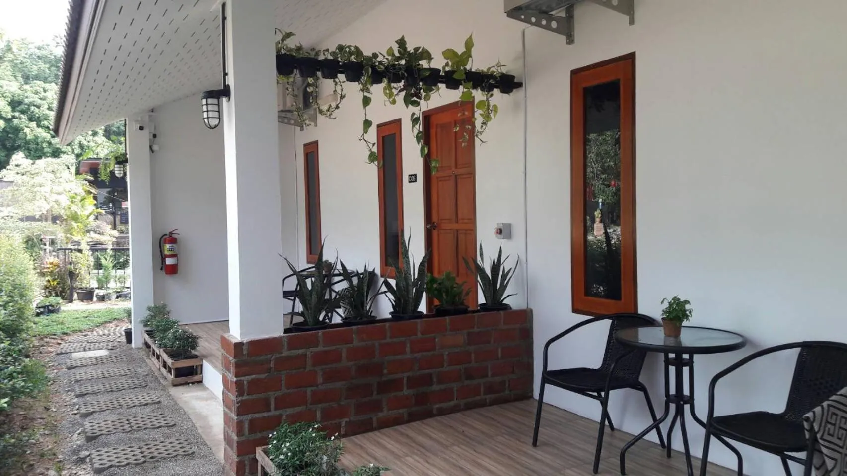 Patio in CoZy House Chiangrai