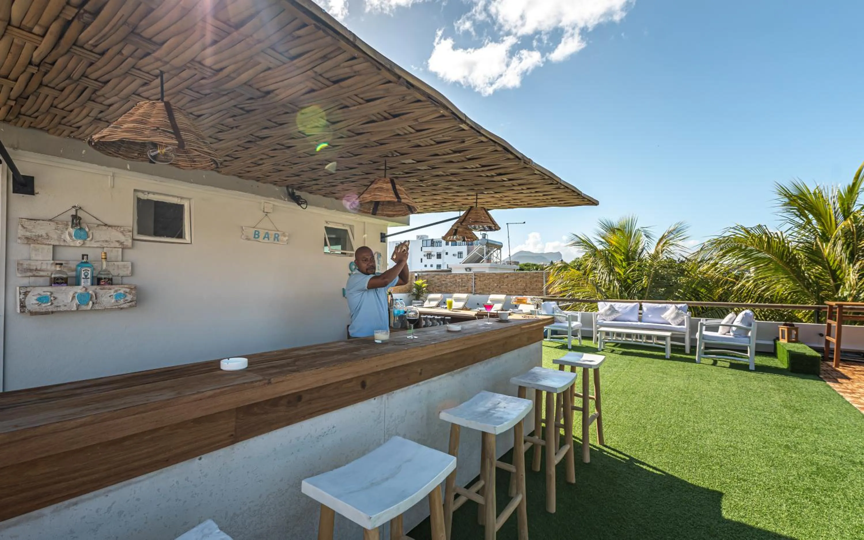 Lounge or bar in Seastar Hotel