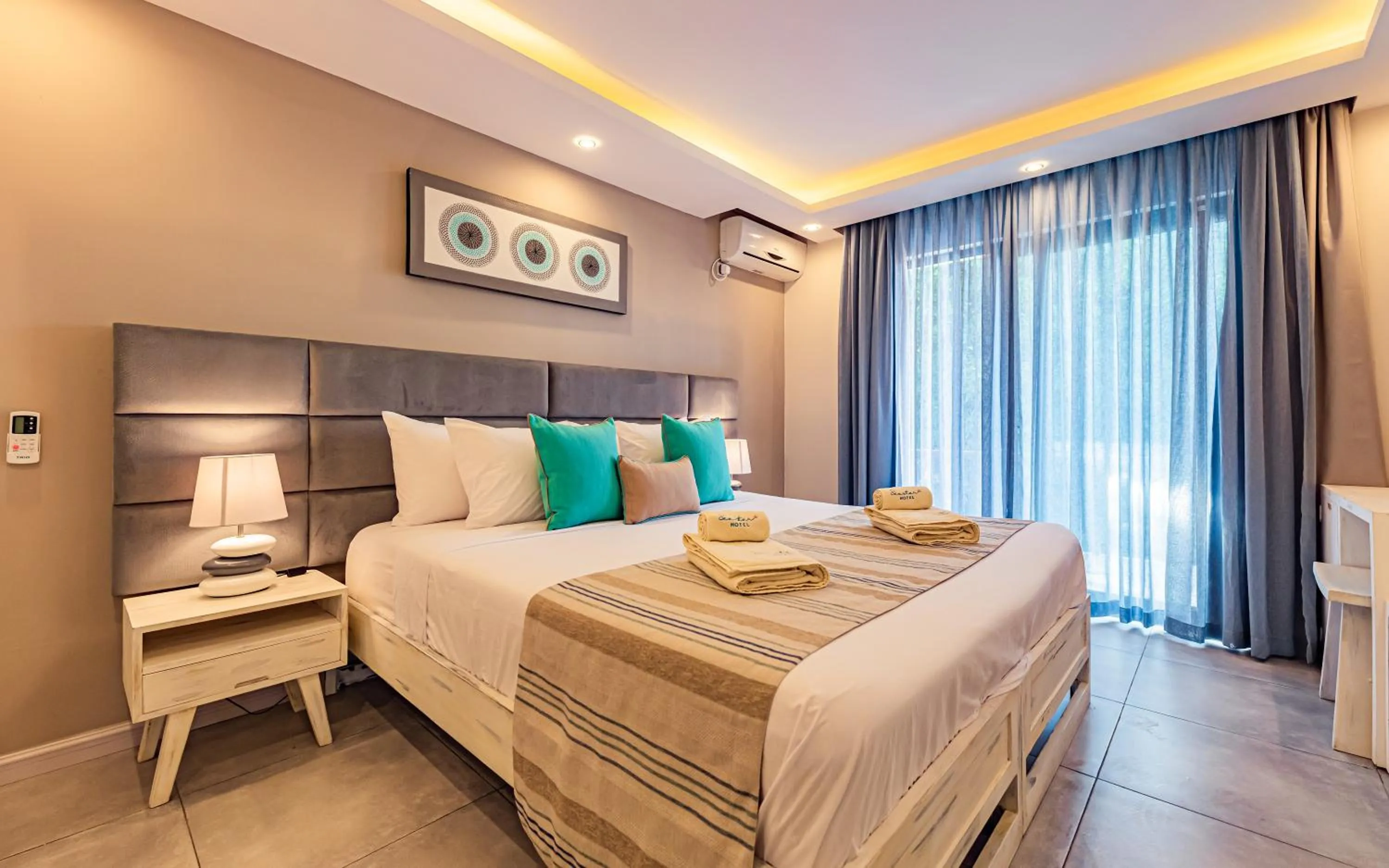 Bed in Seastar Hotel