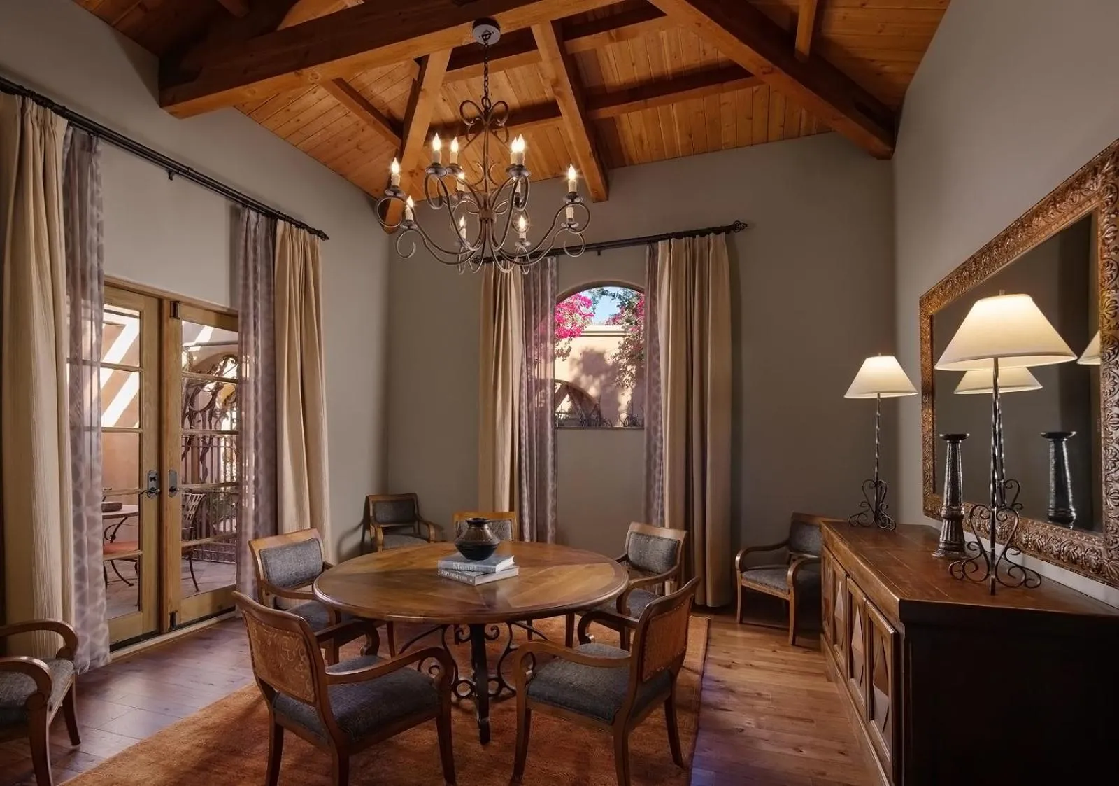 Dining area in Royal Palms Resort and Spa, part of Hyatt