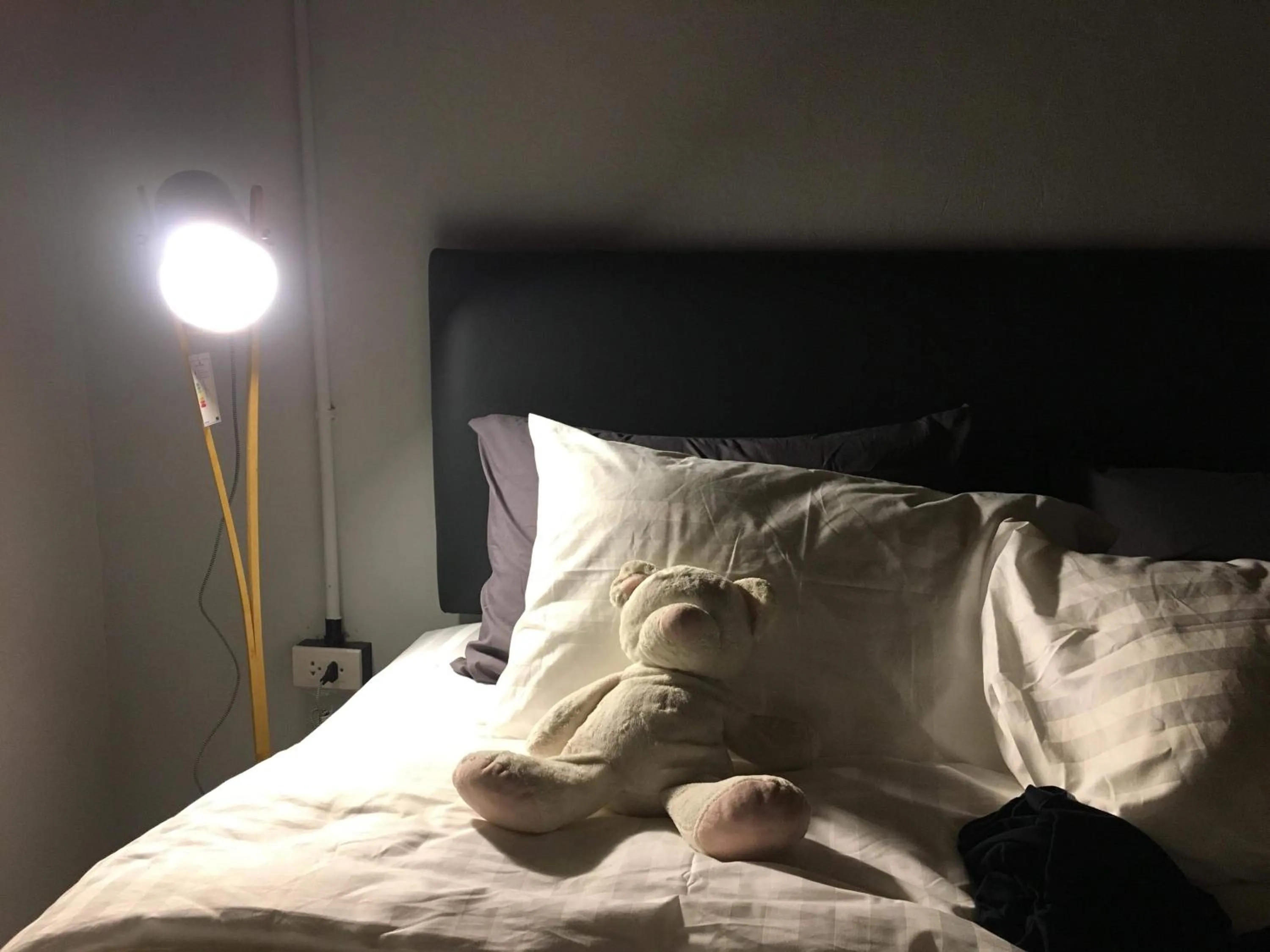 Photo of the whole room, Bed in MOOK BOONCHU HOTEL