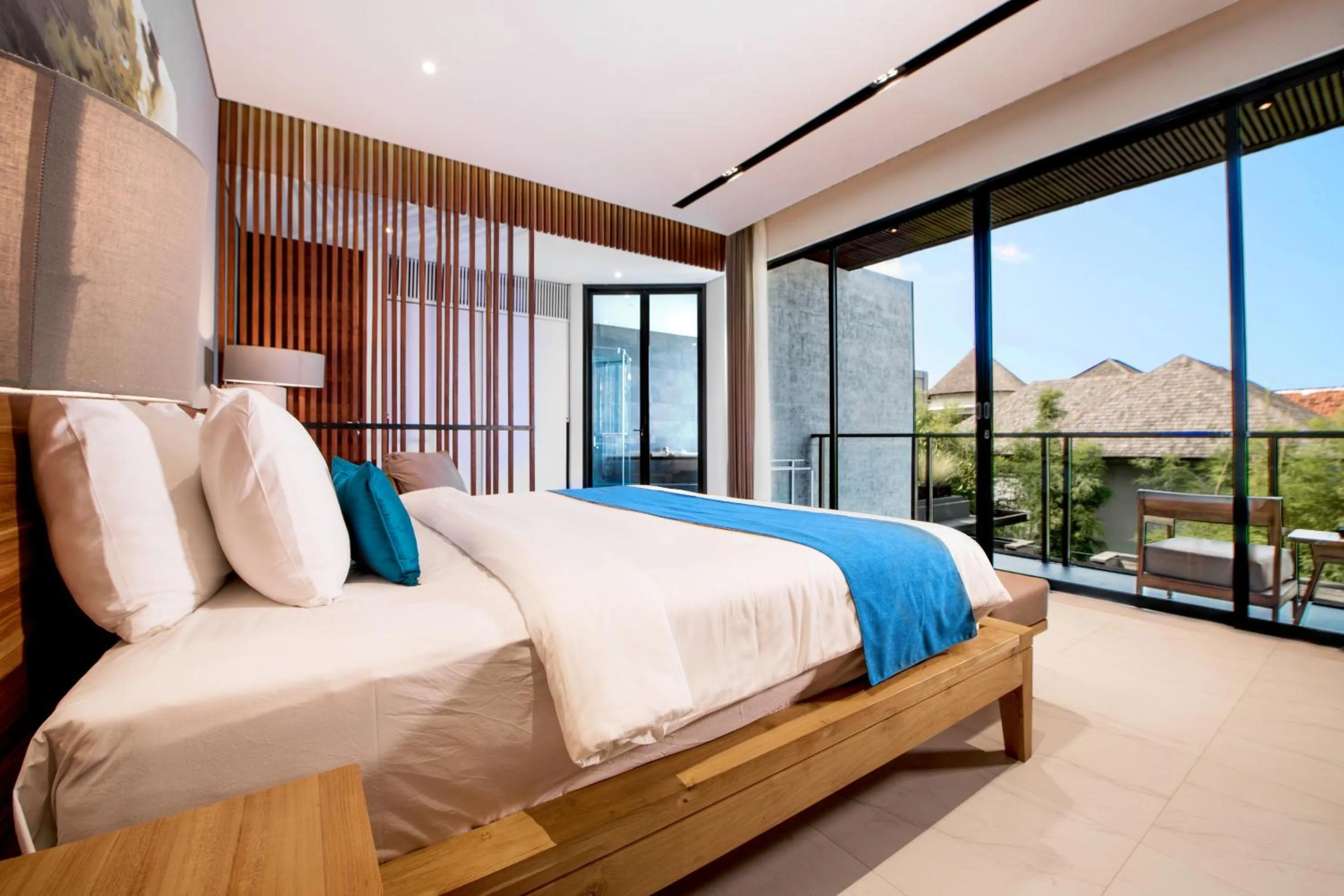 Bedroom, Bed in Villa DeDayuh Seminyak