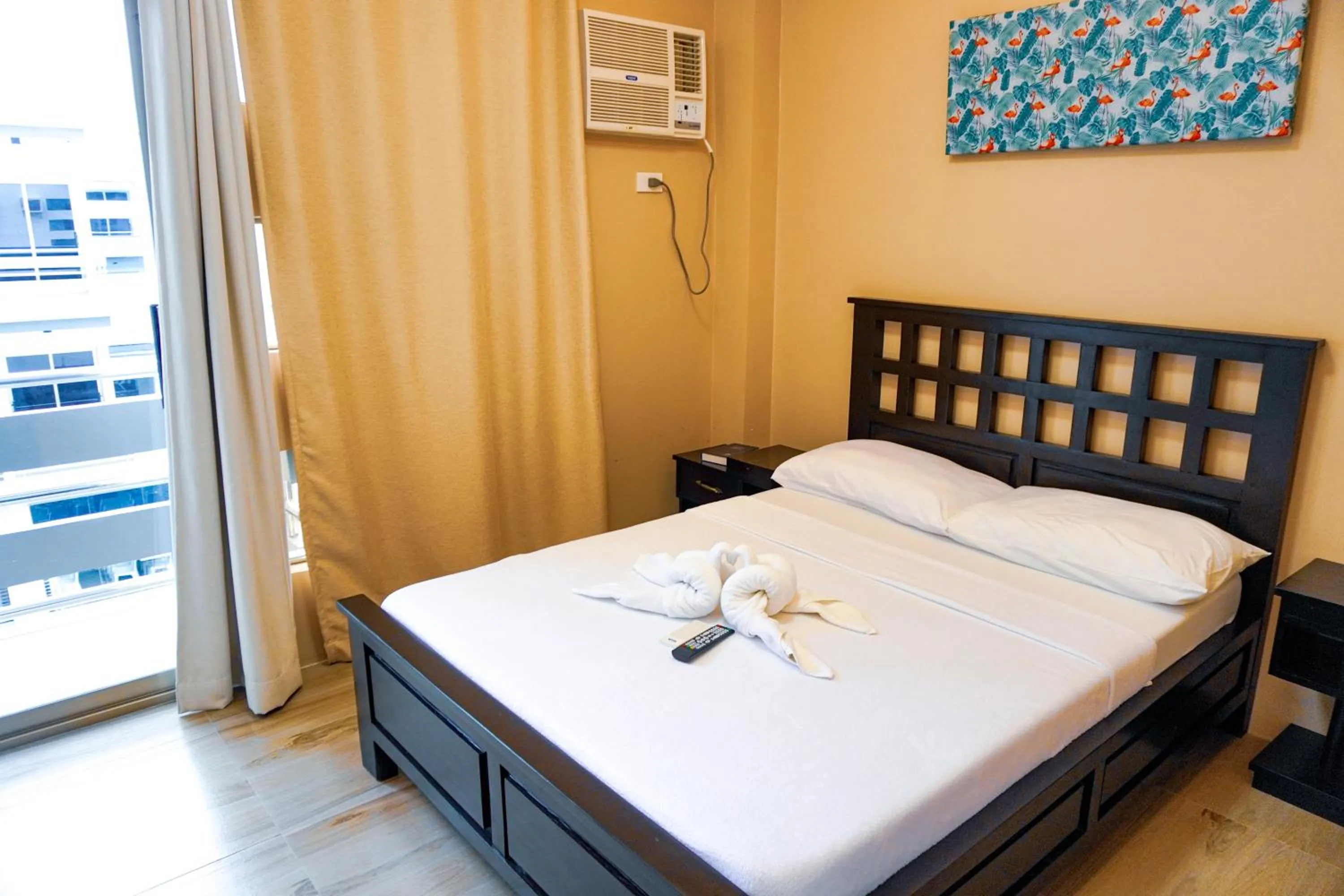 Bed in The Mang-Yan Grand Hotel powered by Cocotel