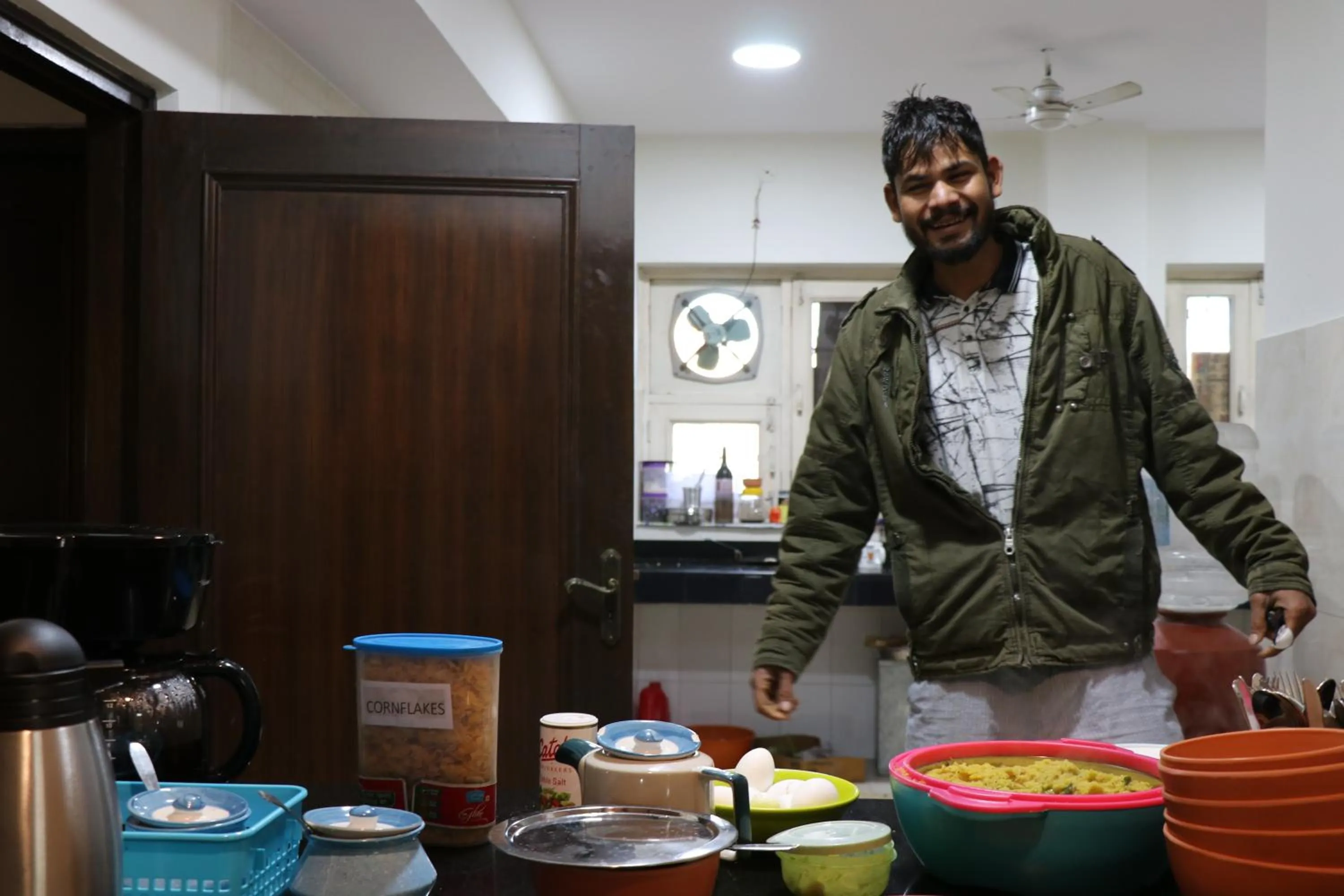 Staff in Horn Ok Please Hostel Jaipur