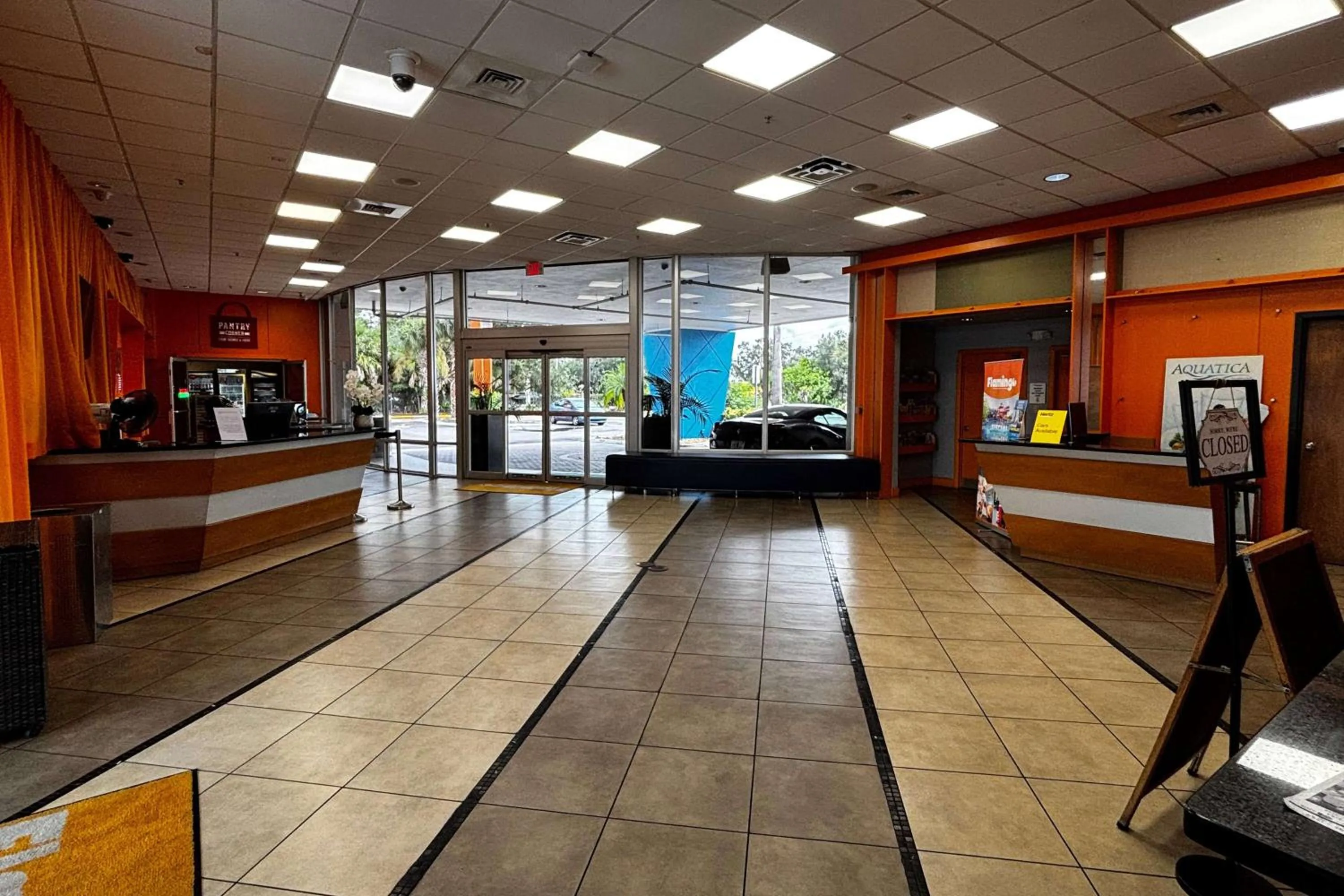 Lobby or reception in Ramada by Wyndham Flamingo Water Park