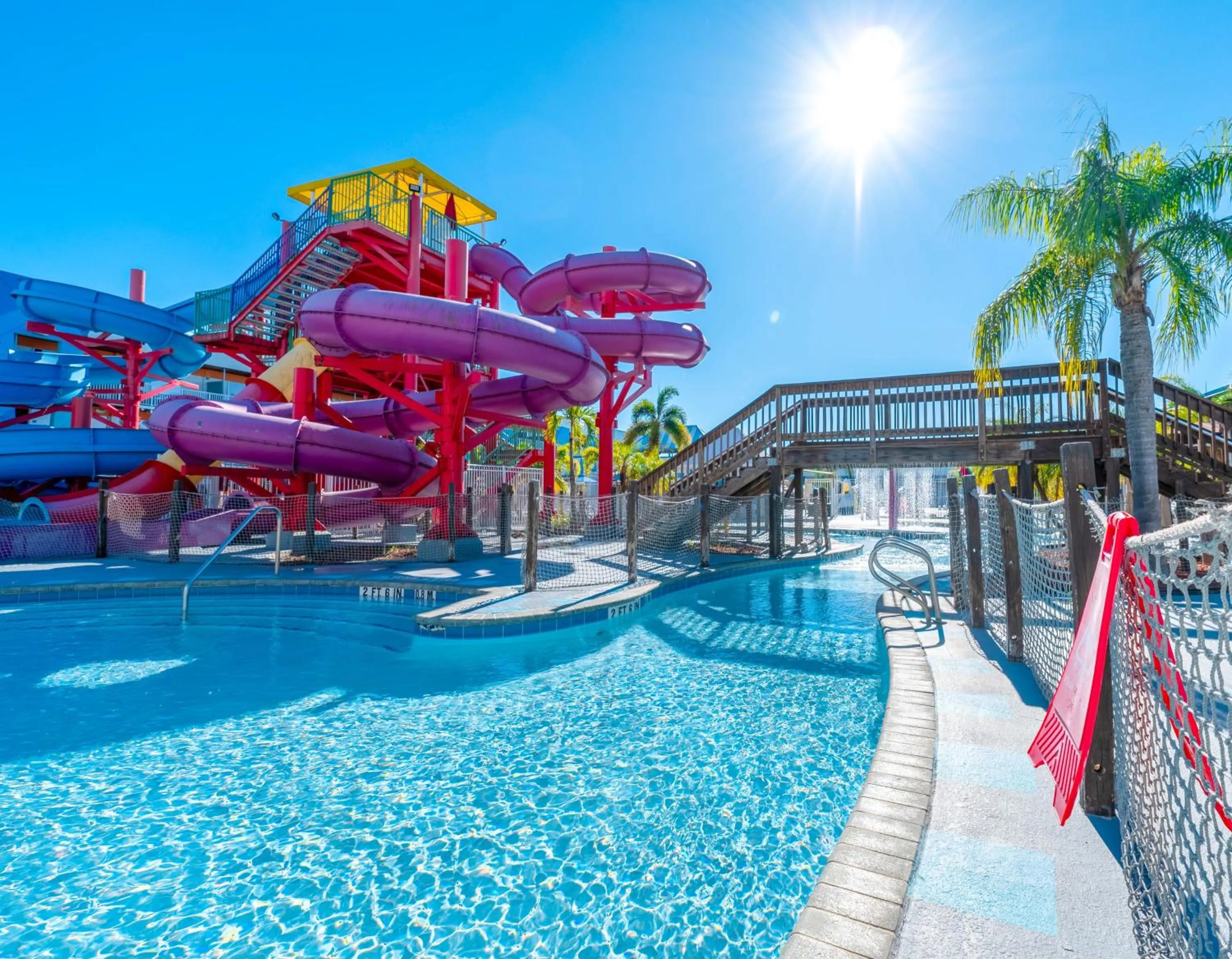 Aqua park in Ramada by Wyndham Flamingo Water Park