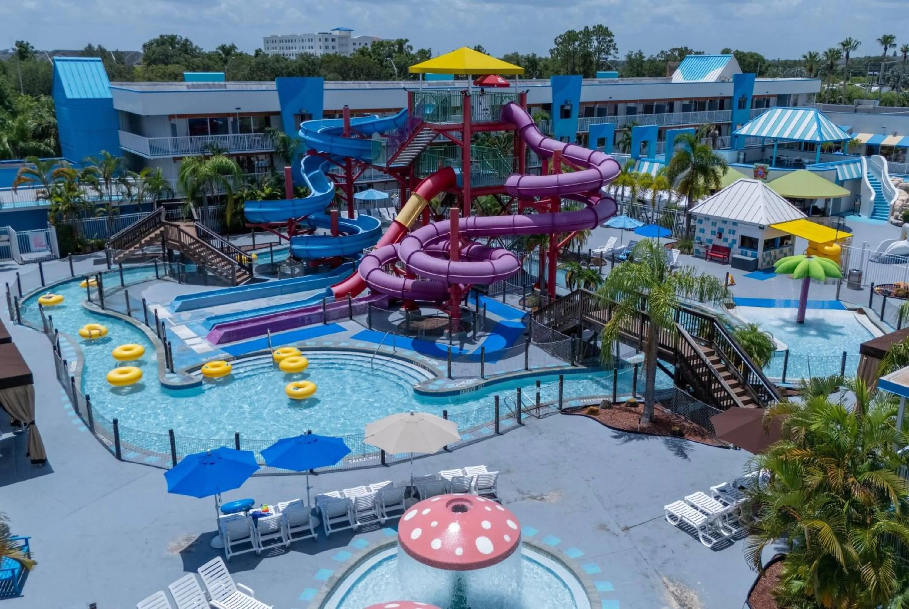 Aqua park in Ramada by Wyndham Flamingo Water Park