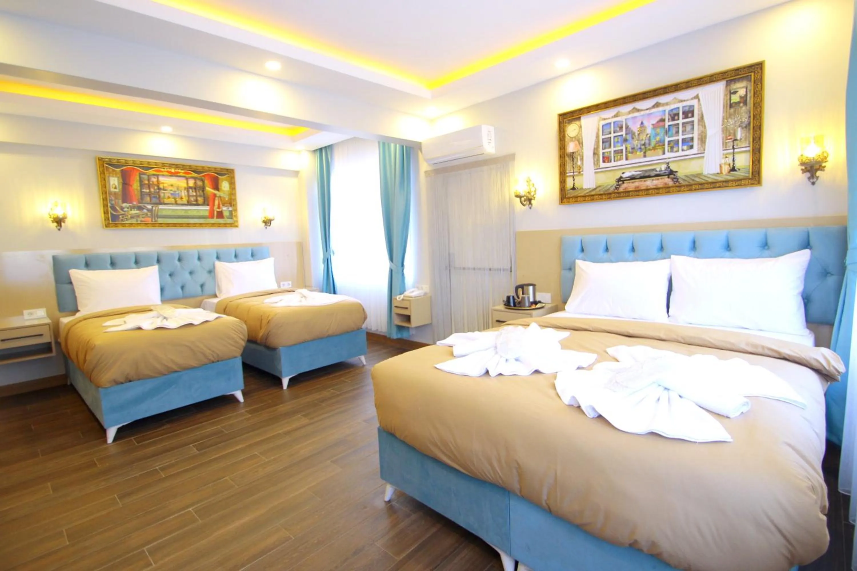 Photo of the whole room, Bed in Hira Hotel