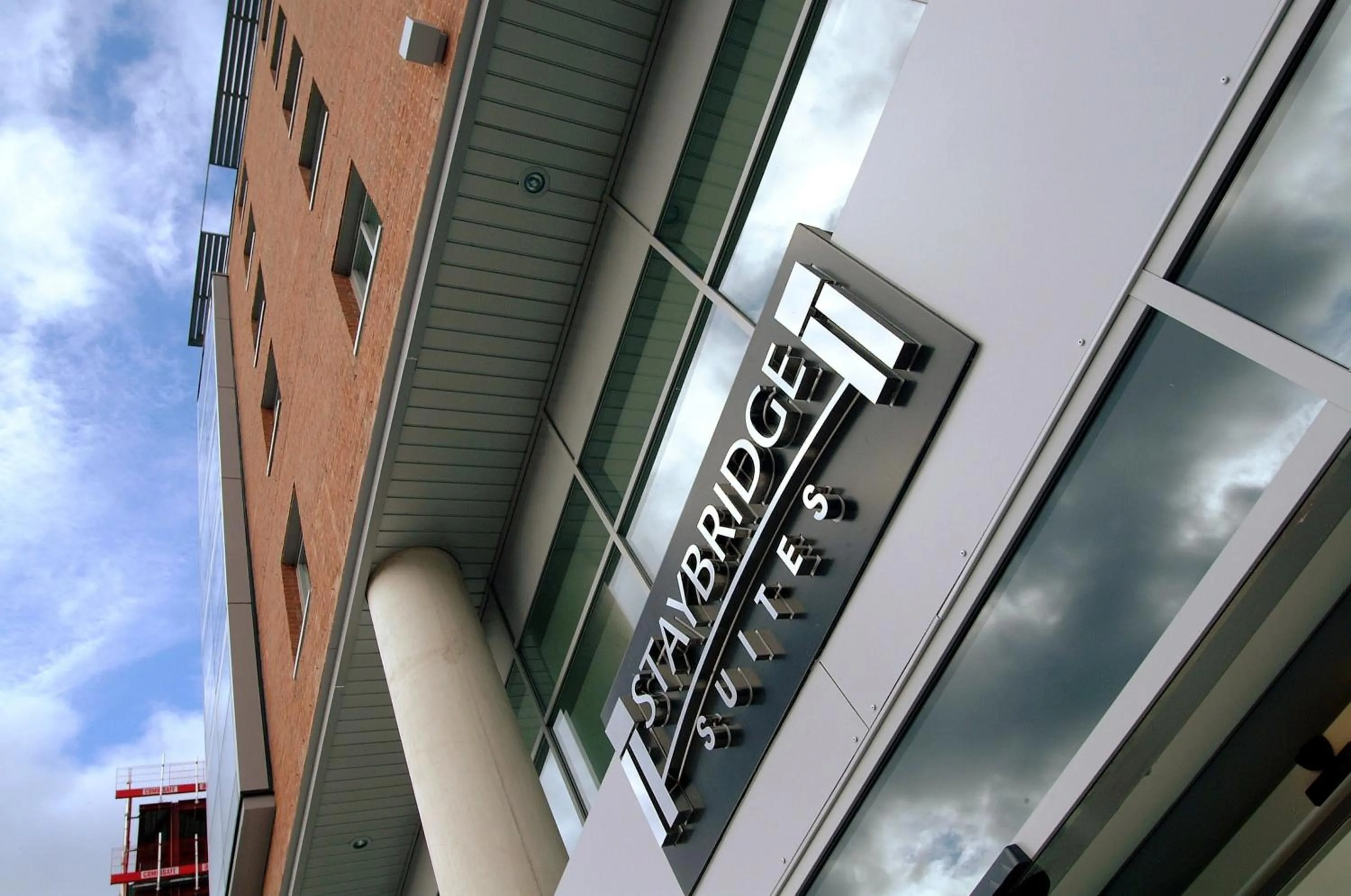 Property building in Staybridge Suites Dallas Market Ctr Love Field by IHG