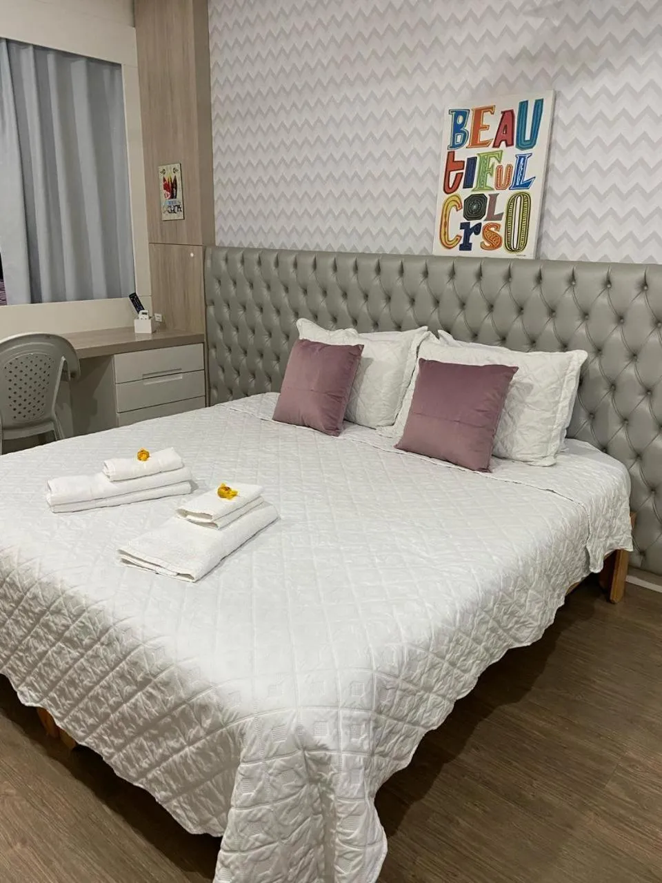 Bed in POUSADA DA NANA