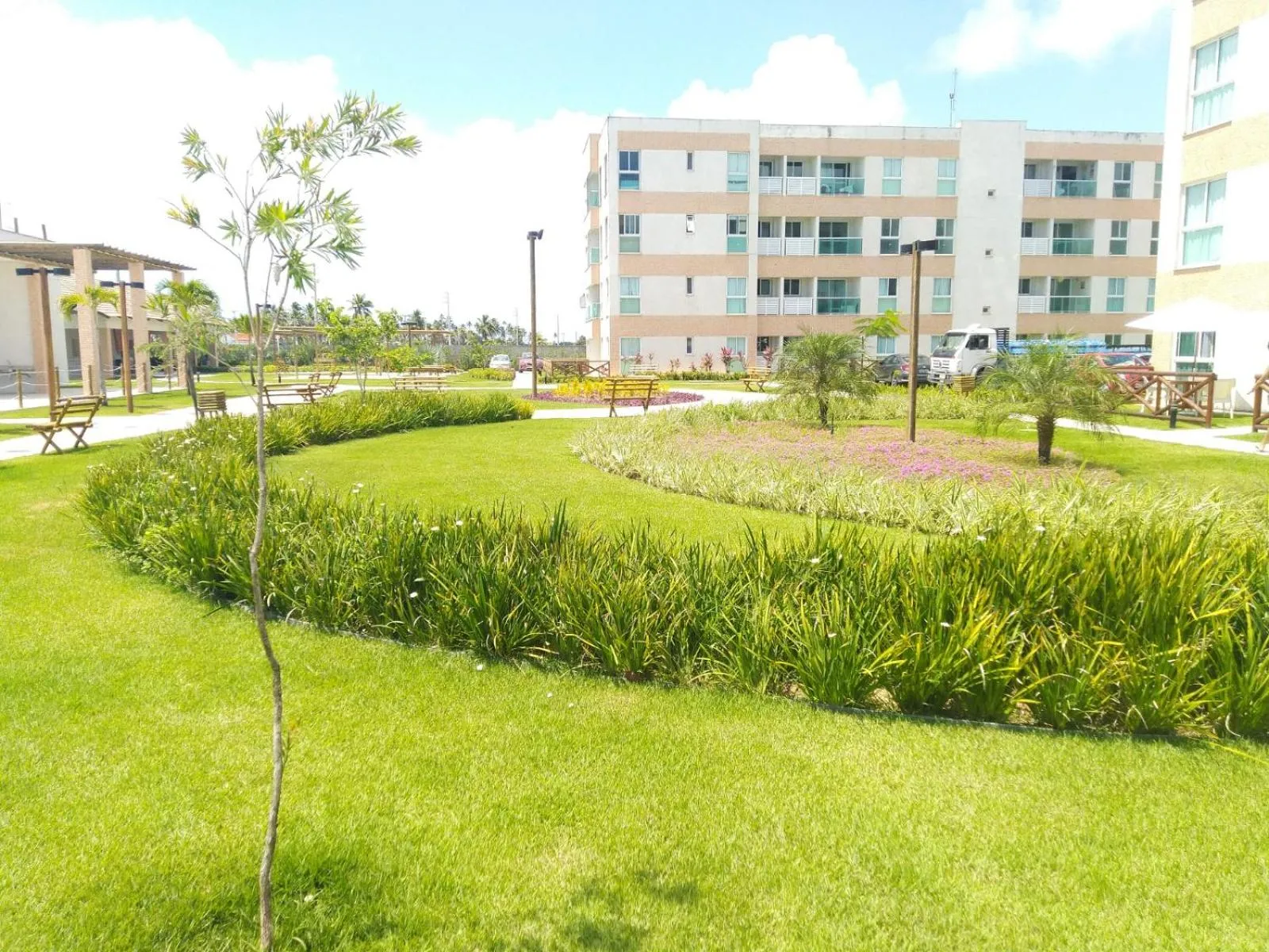 Garden in Flat Porto de Galinhas