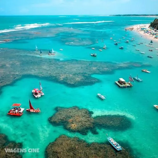 Natural landscape in Flat Porto de Galinhas