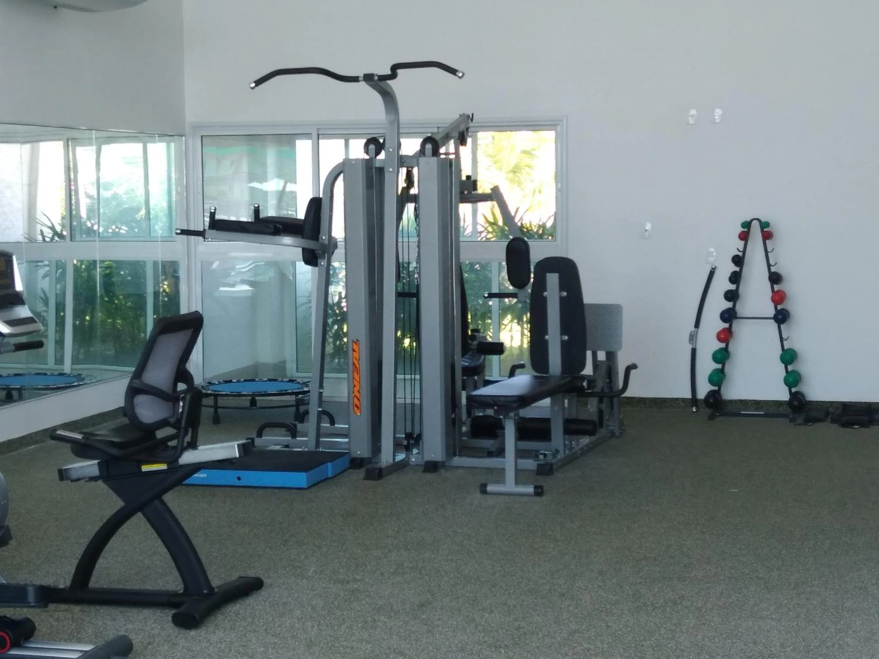 Fitness centre/facilities in Flat Porto de Galinhas