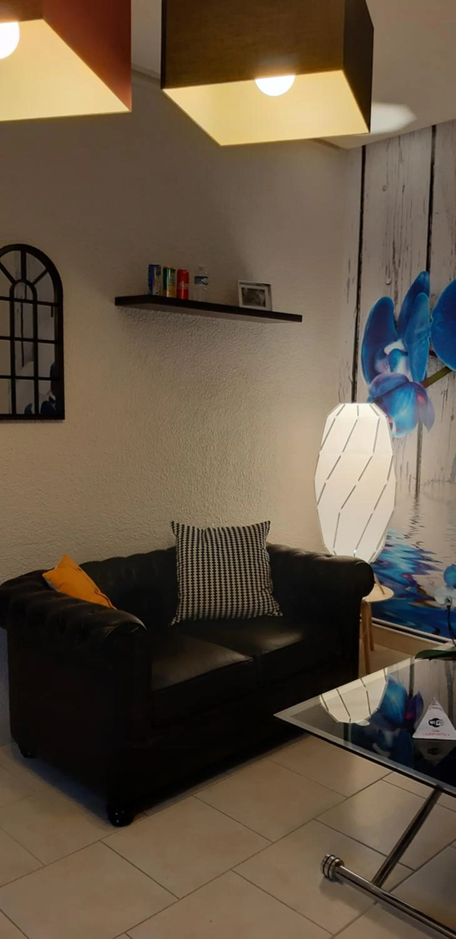 Living room in Hotel Saint François Précigné Soirée étape sur demande Proche Sablé-sur-Sarthe