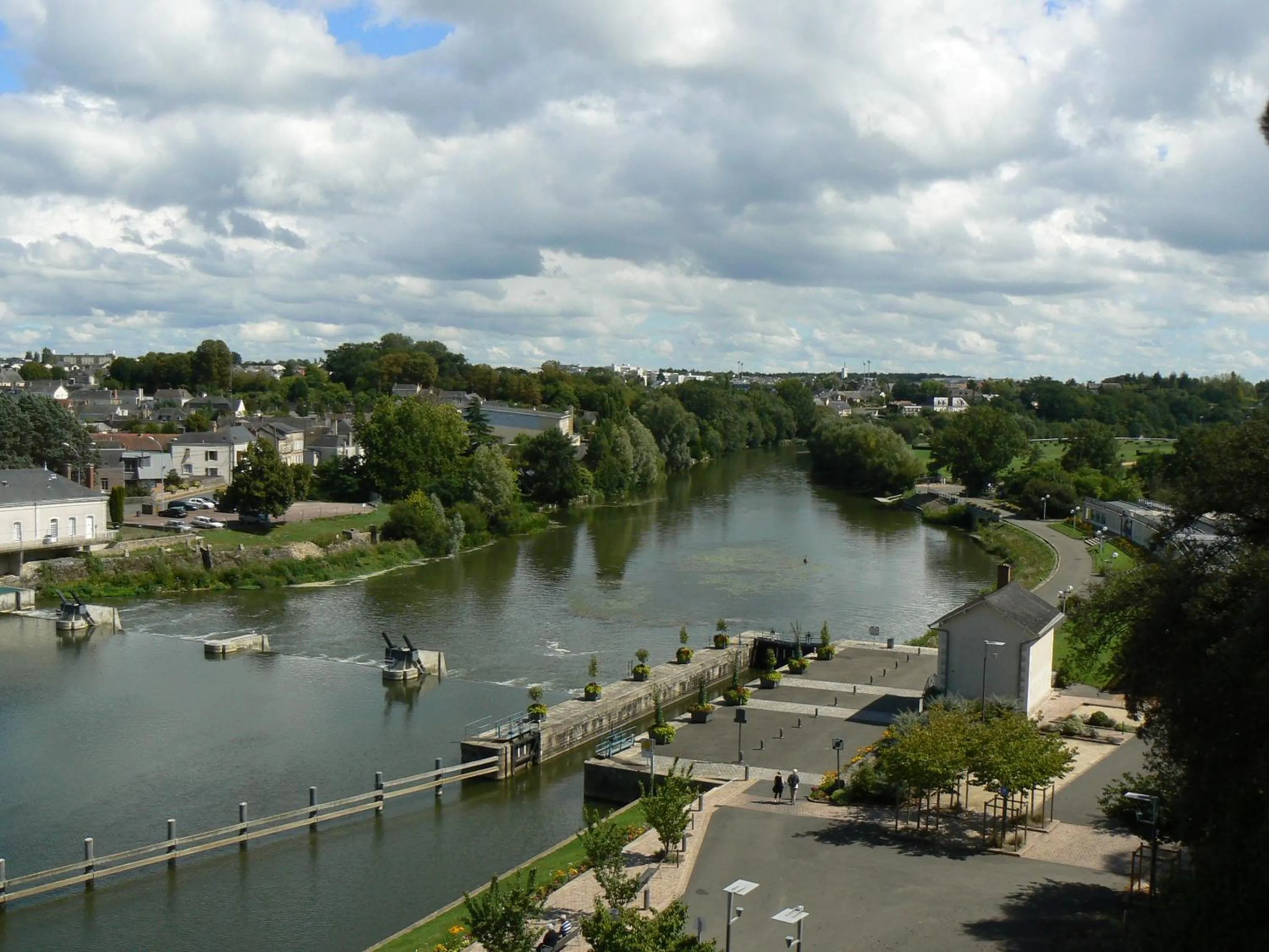 View (from property/room) in Hotel Saint François Précigné Soirée étape sur demande Proche Sablé-sur-Sarthe