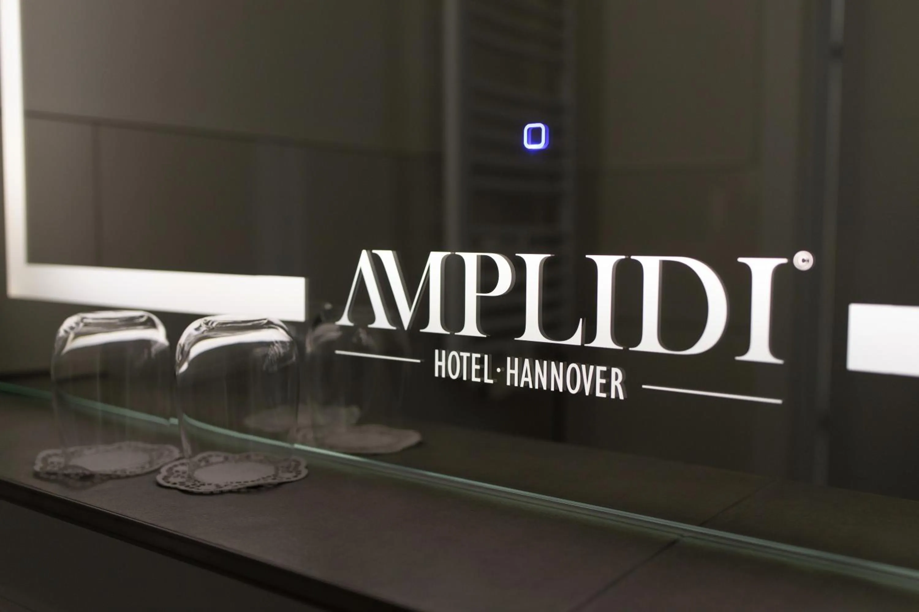 Property logo or sign in Amplidi Hotel Hannover