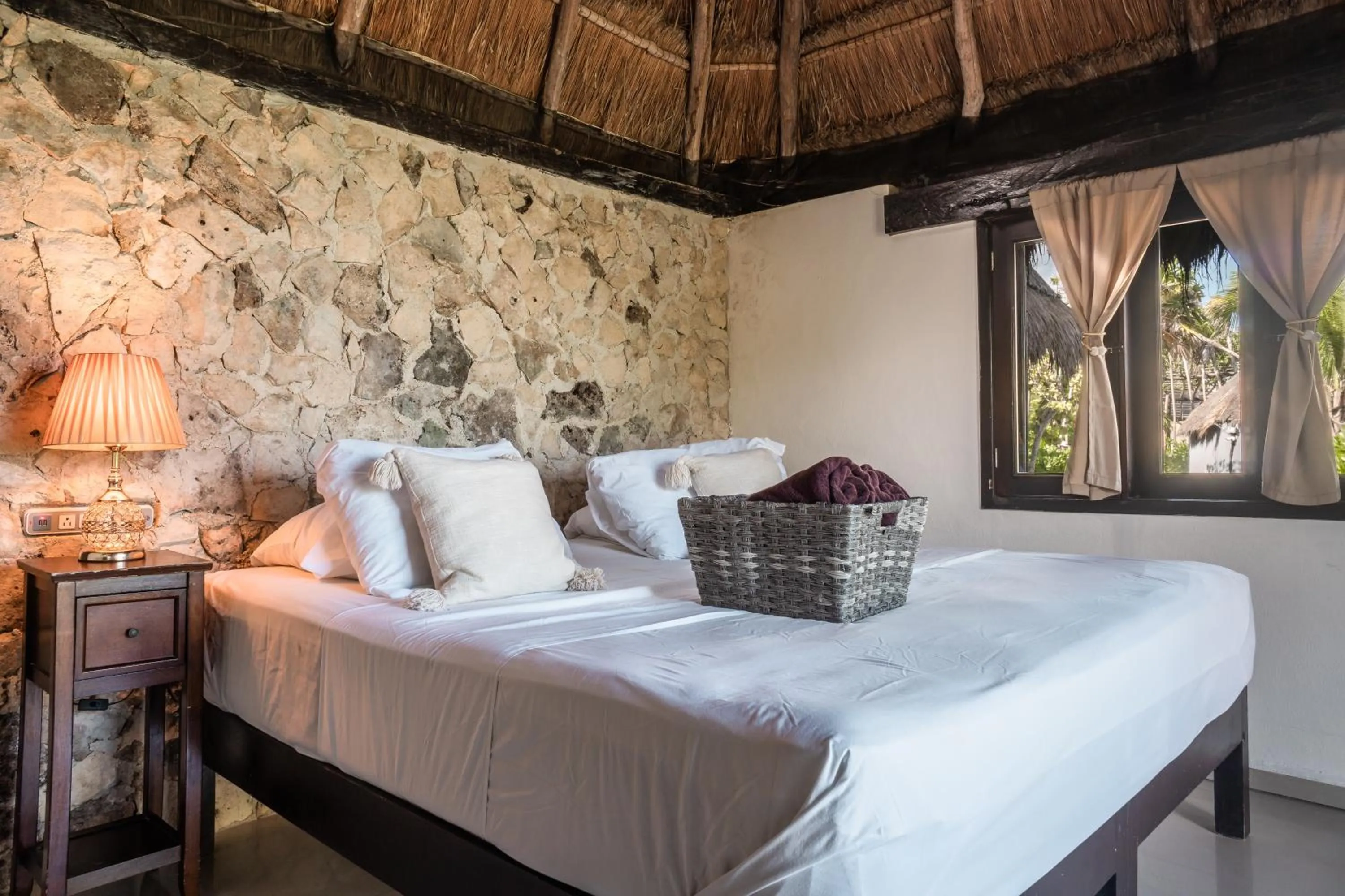 Bed in Playa Esperanza Tulum