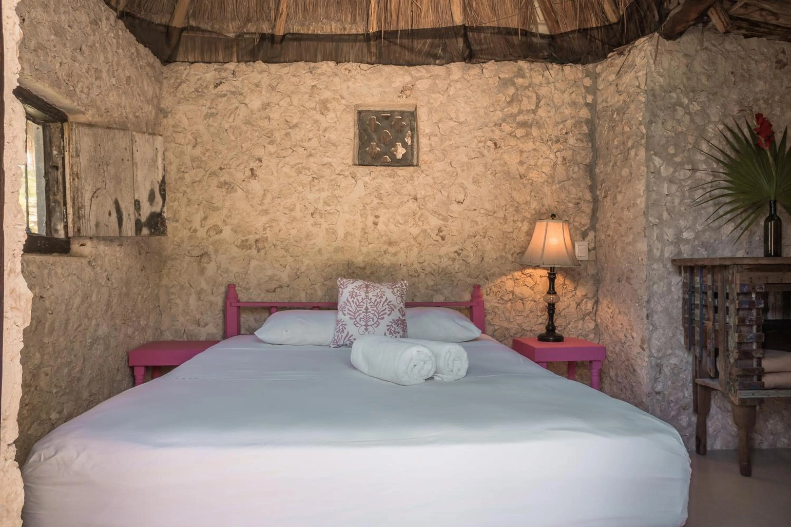 Bed in Playa Esperanza Tulum