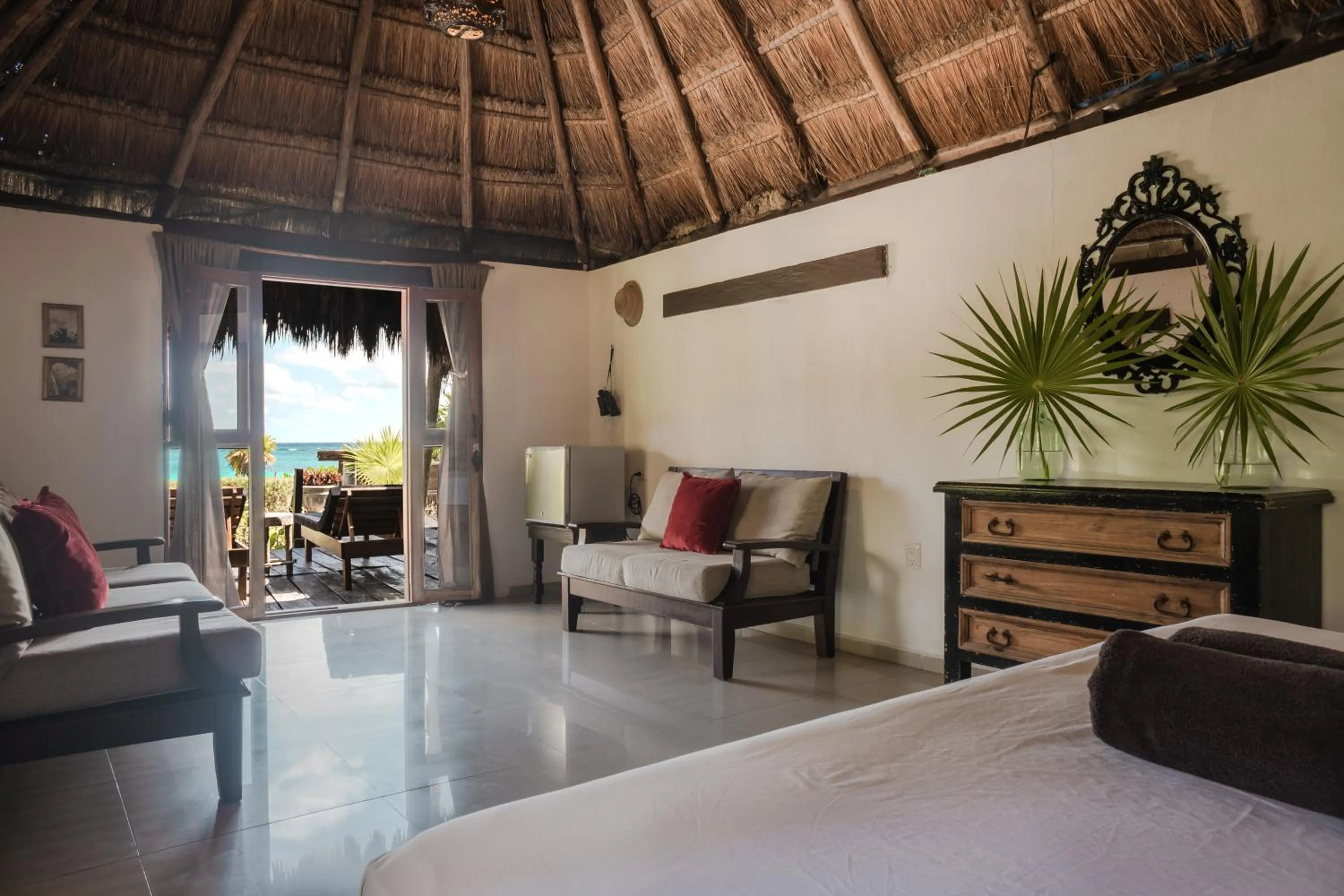 Bed in Playa Esperanza Tulum