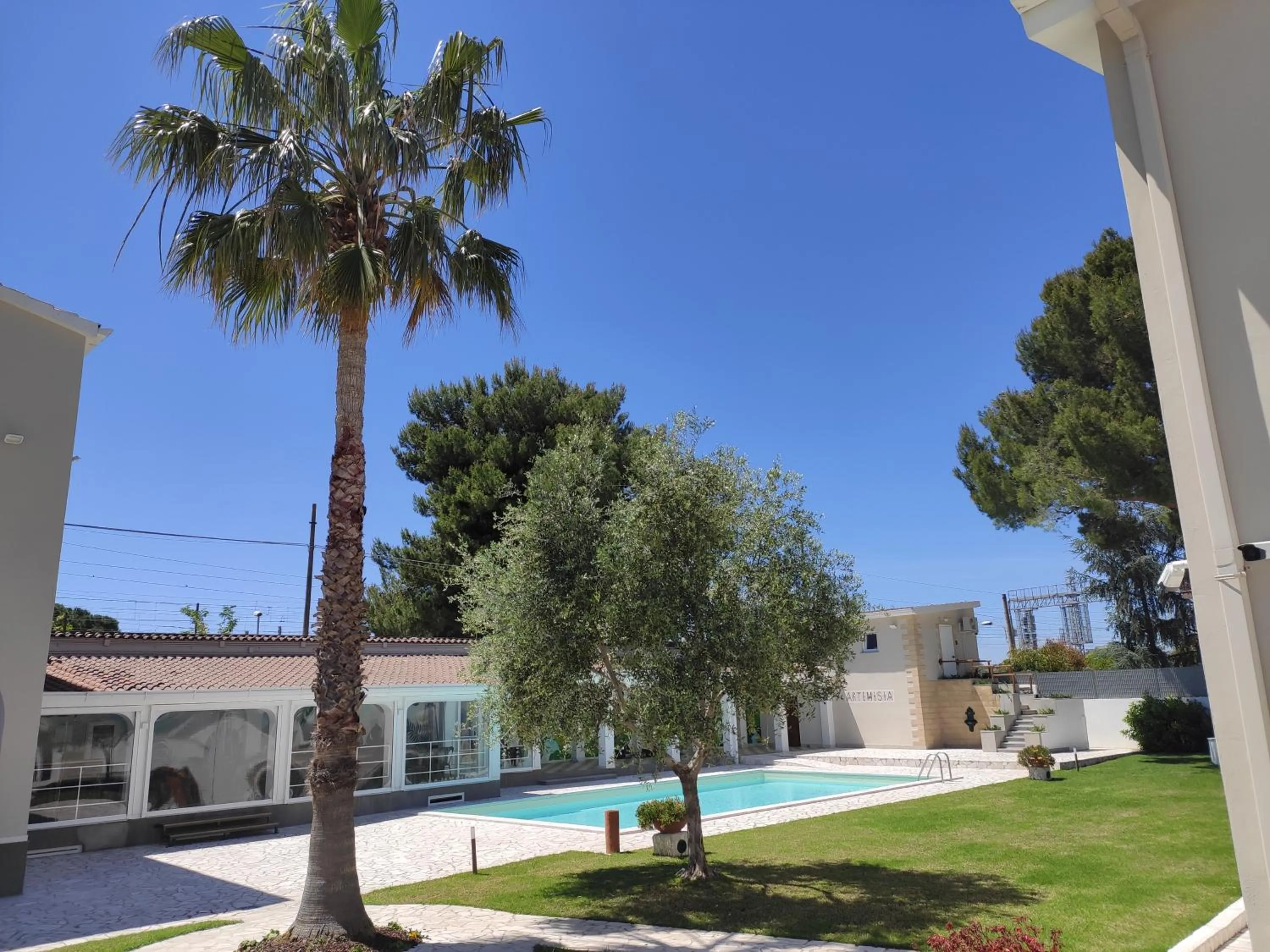 Garden in Artemisia B&B