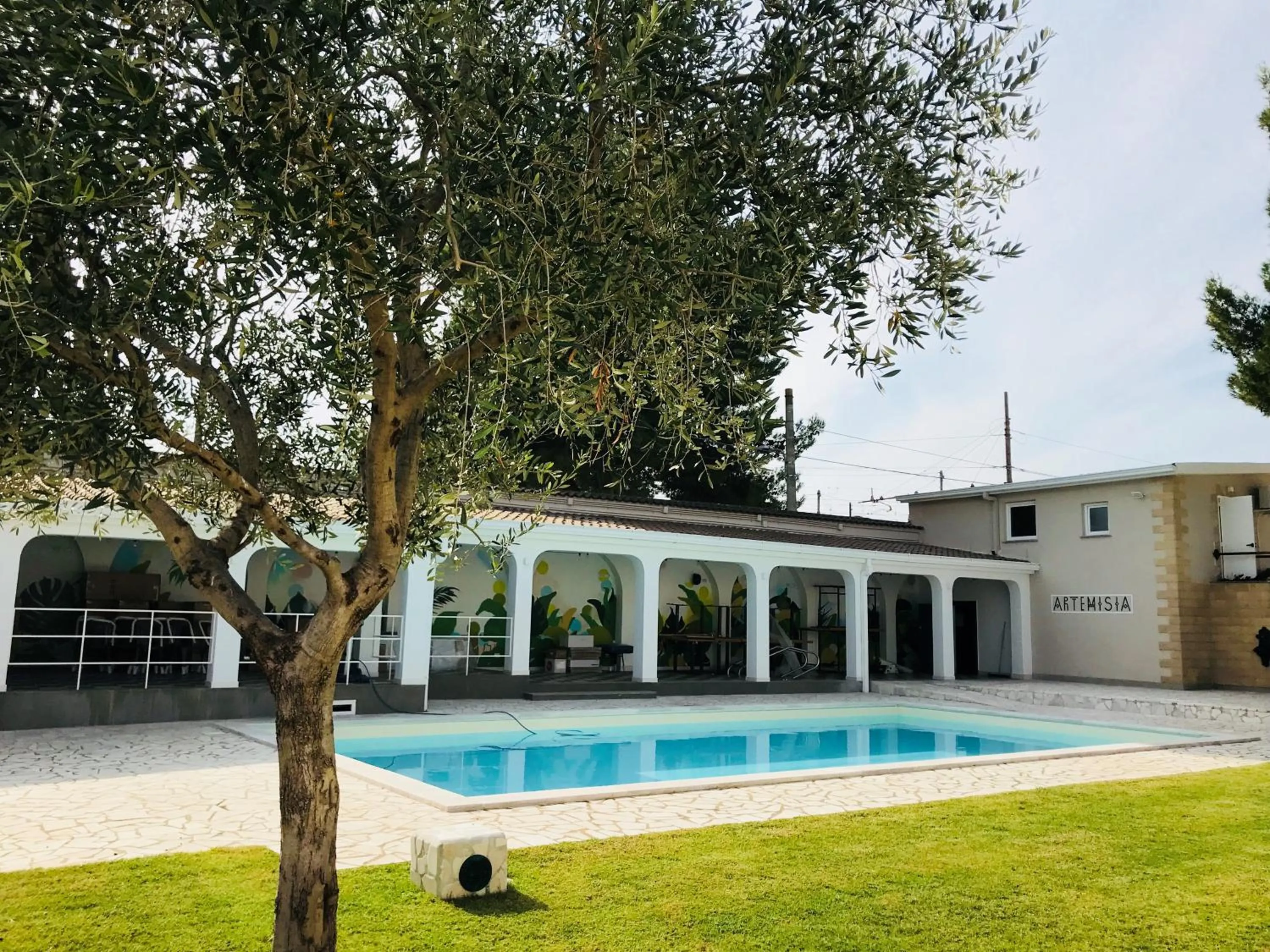 Garden view in Artemisia B&B