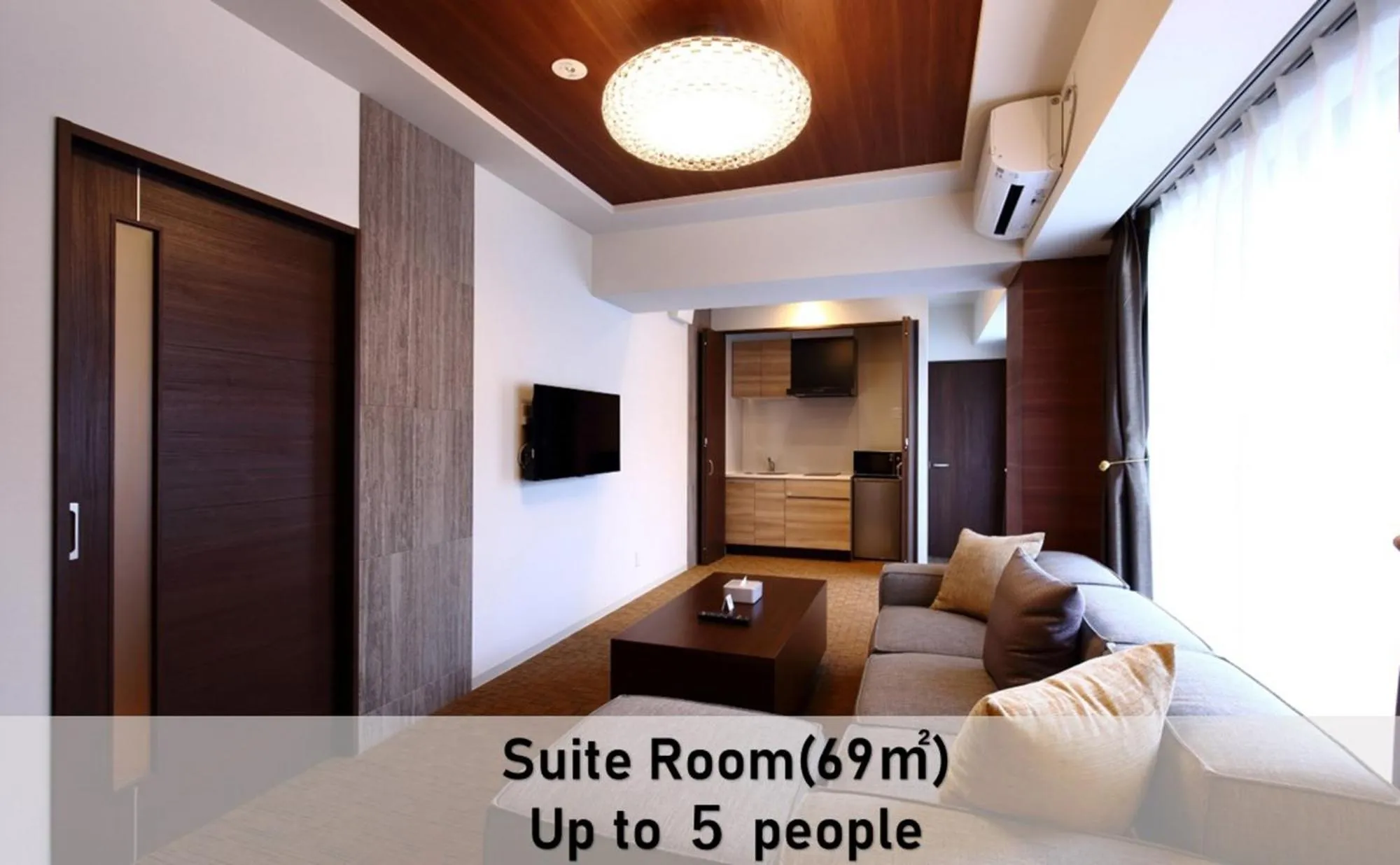 Kitchen or kitchenette in LUXCARE HOTEL