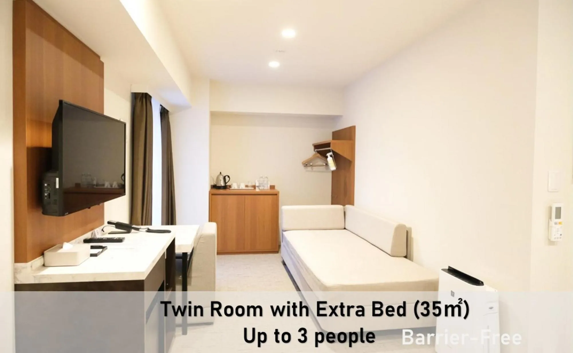 Photo of the whole room, Bed in LUXCARE HOTEL