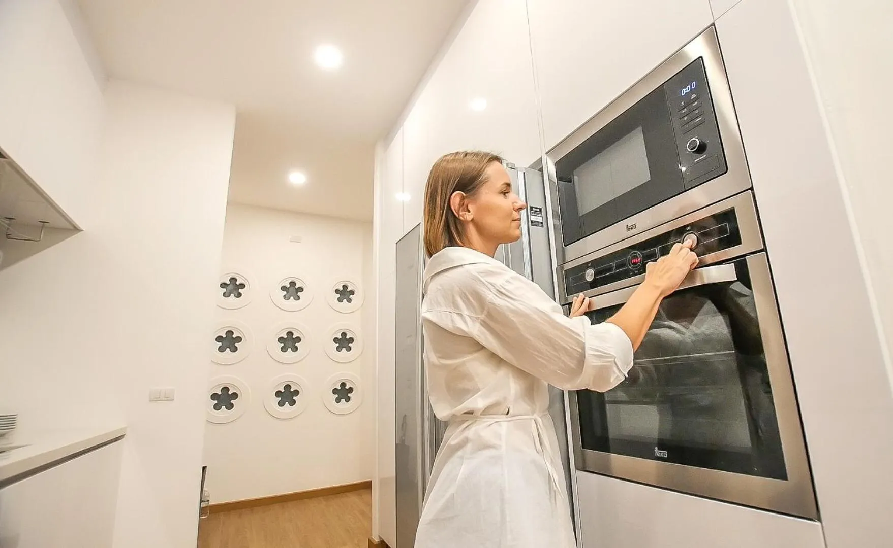Kitchen or kitchenette in Happy Family Villa
