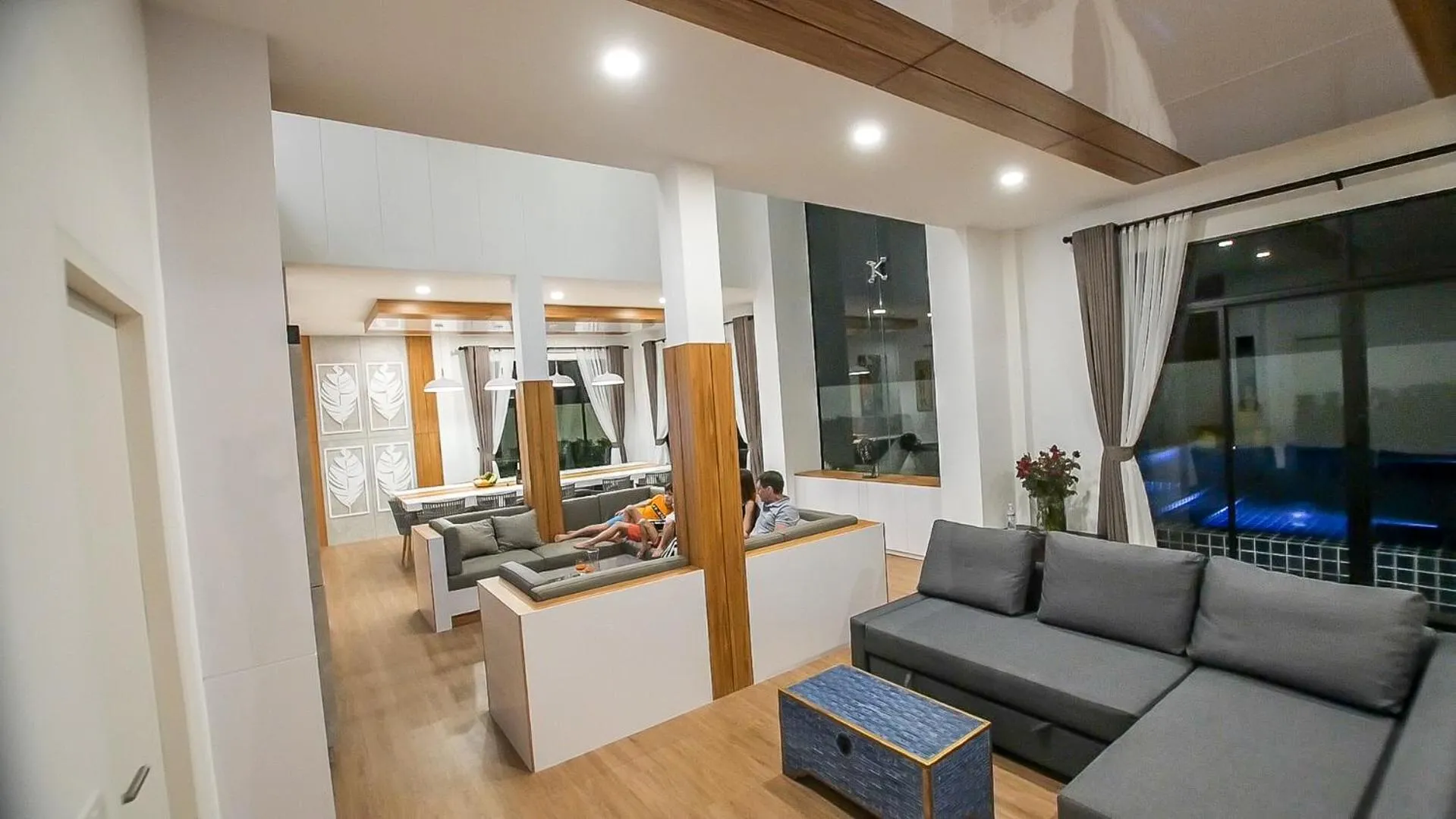 Living room in Happy Family Villa