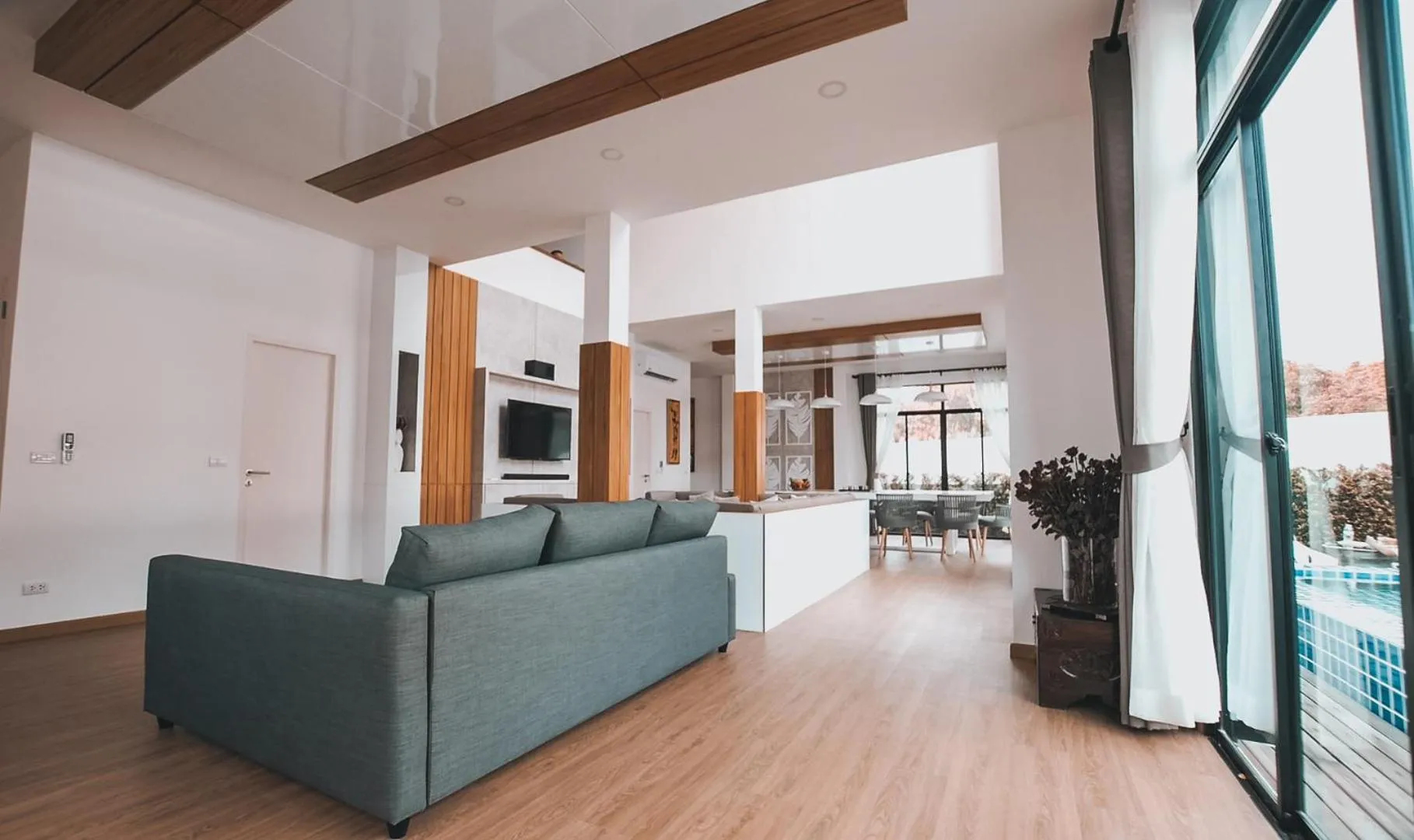 Living room in Happy Family Villa