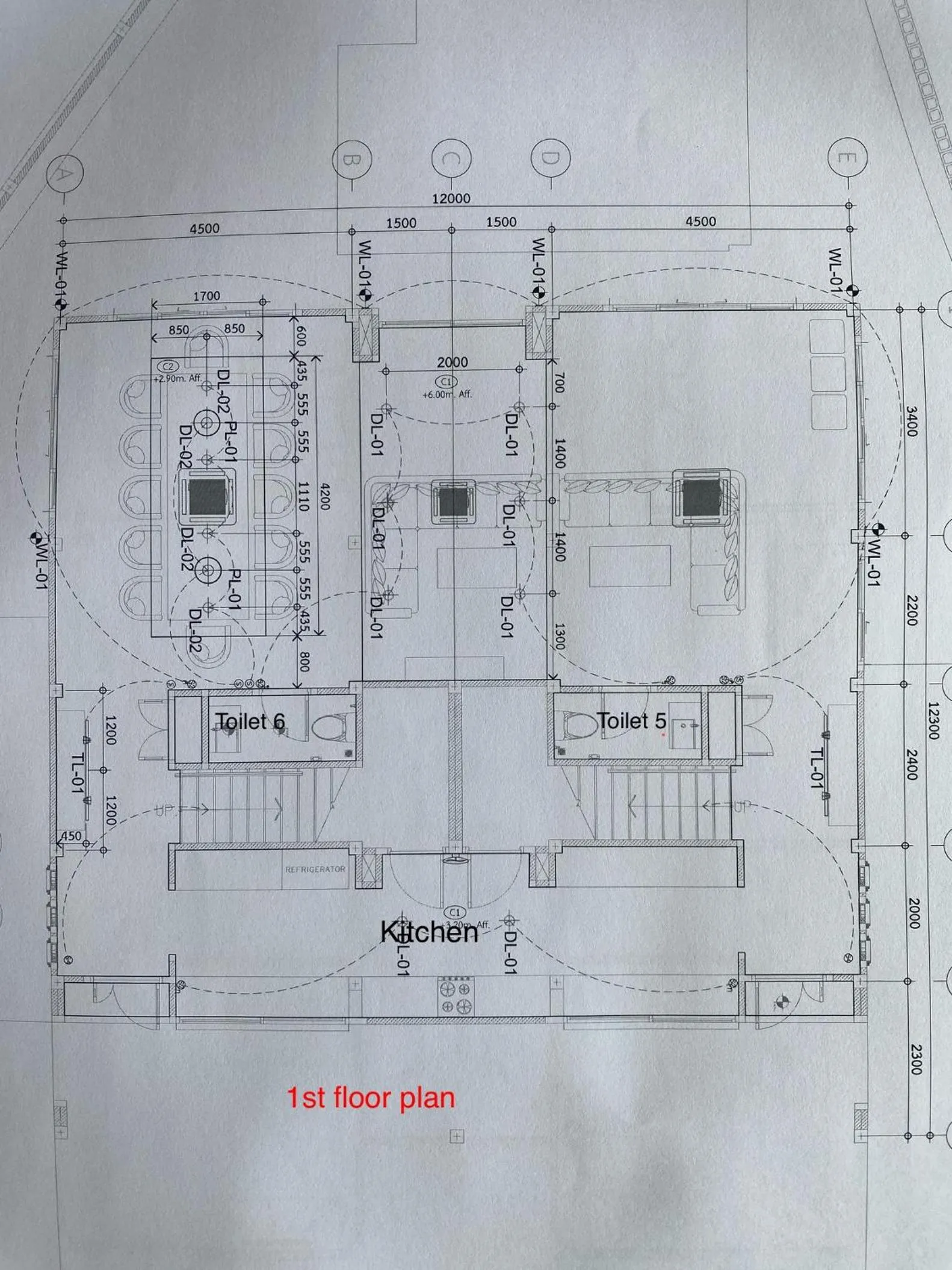 Floor plan in Happy Family Villa