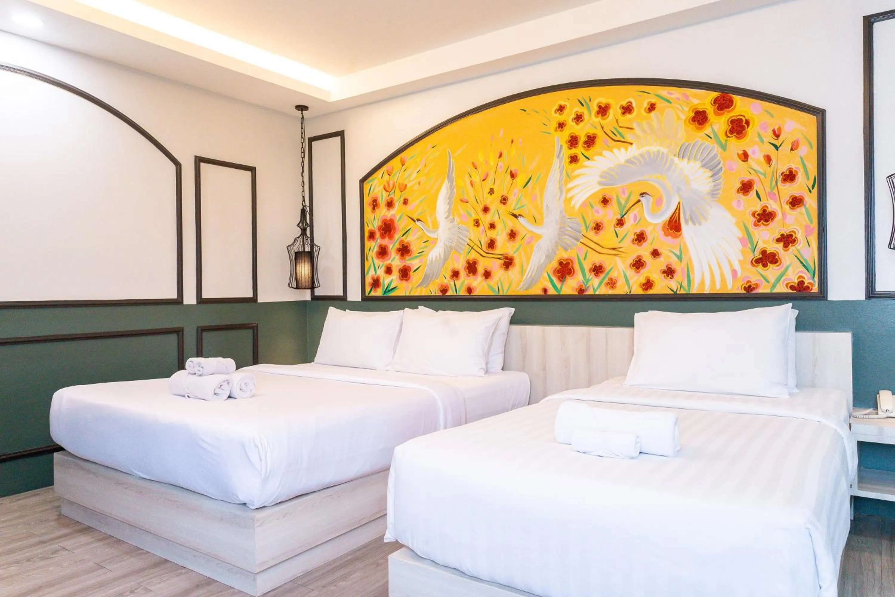 Bed in Peranakan House