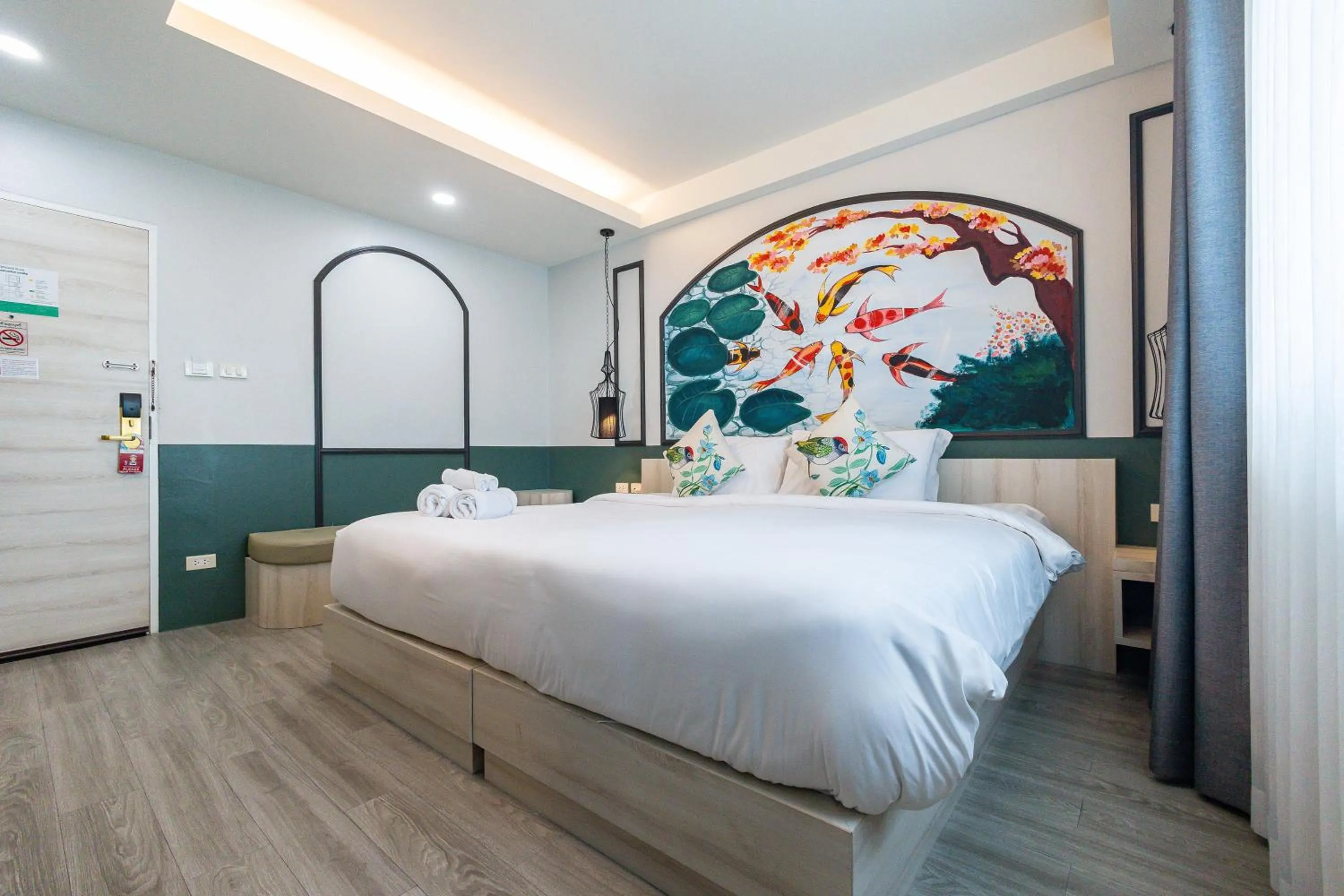 Bed in Peranakan House