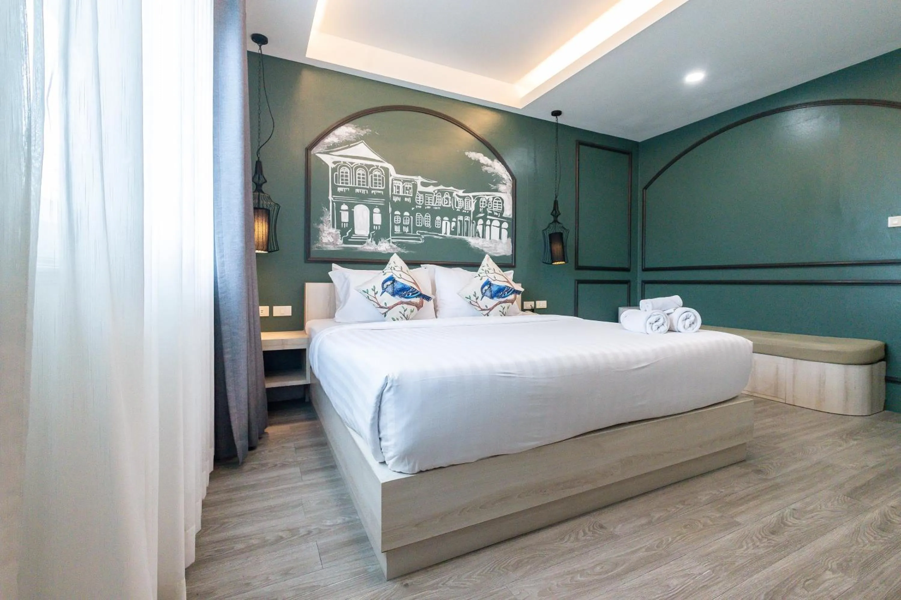 Bed in Peranakan House