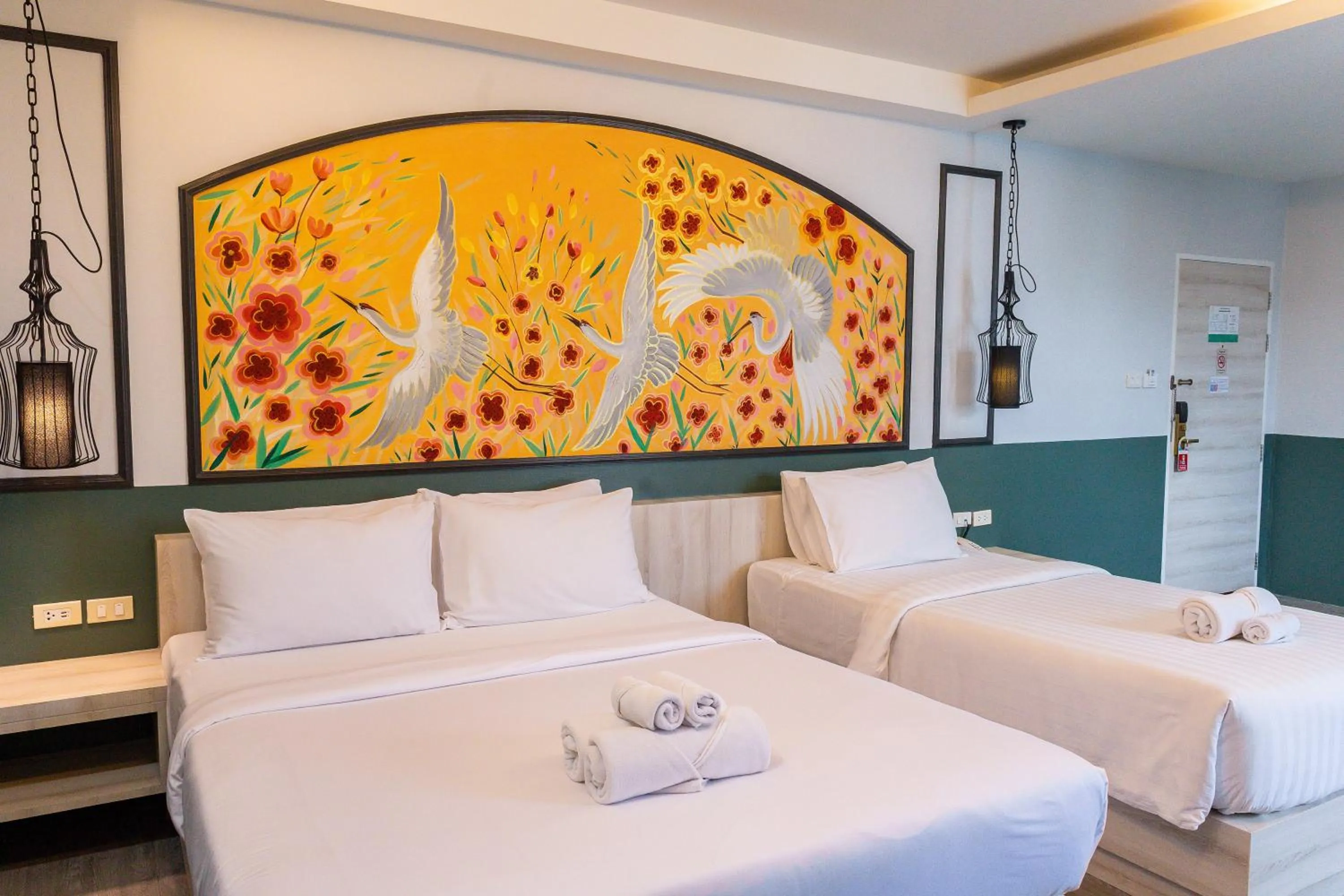 Bed in Peranakan House