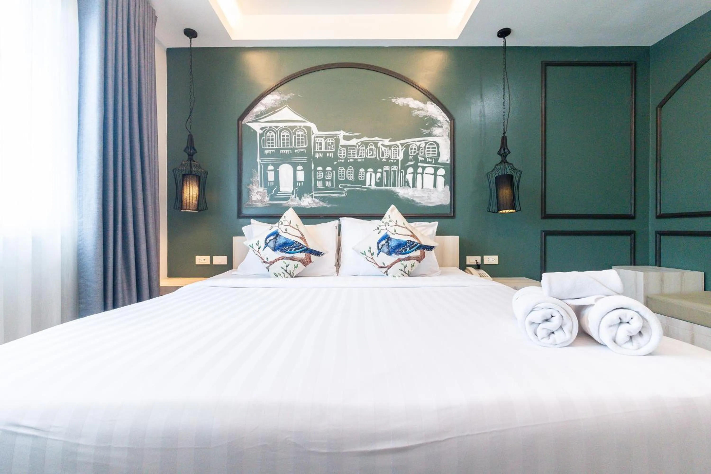 Bed in Peranakan House