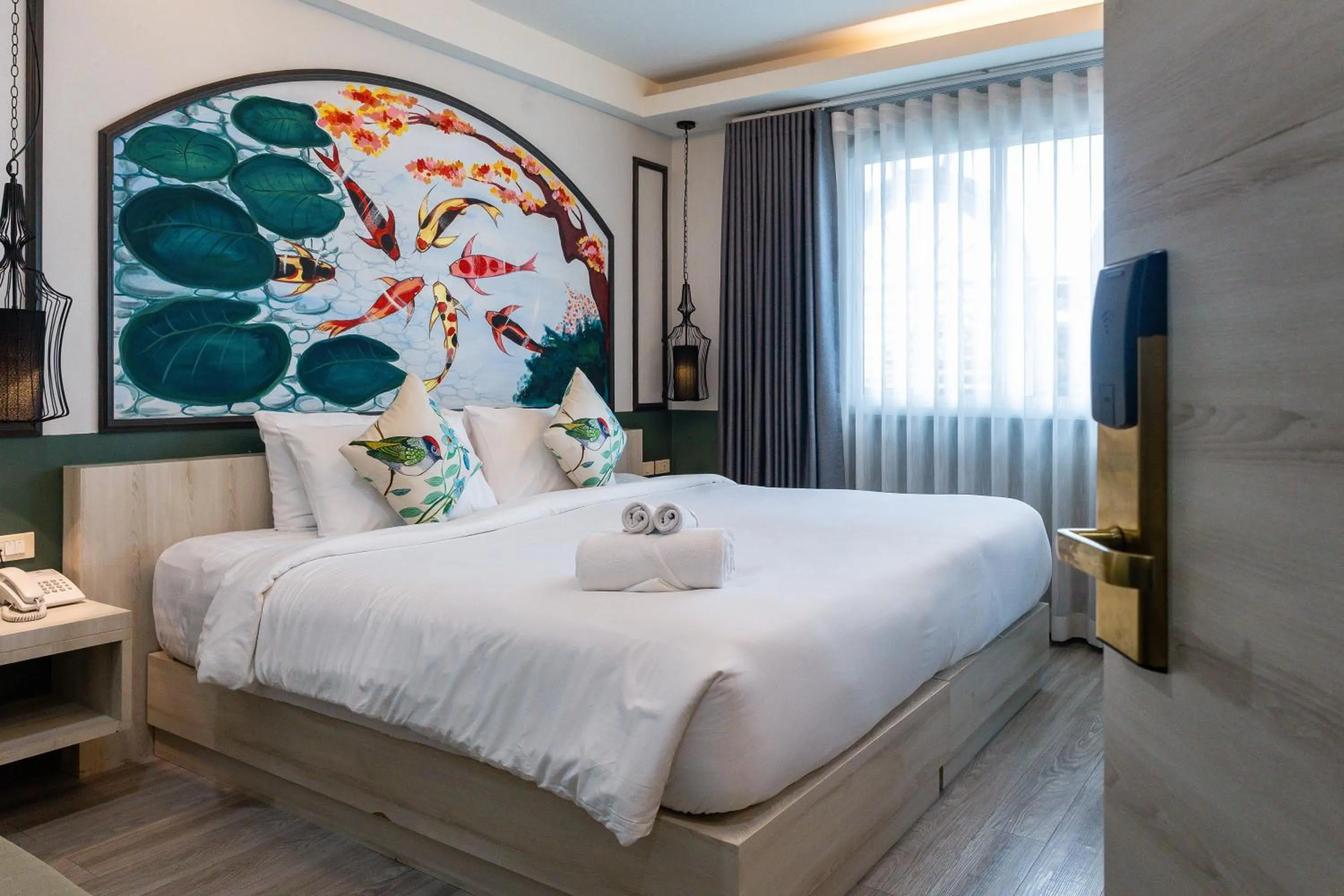 Bed in Peranakan House