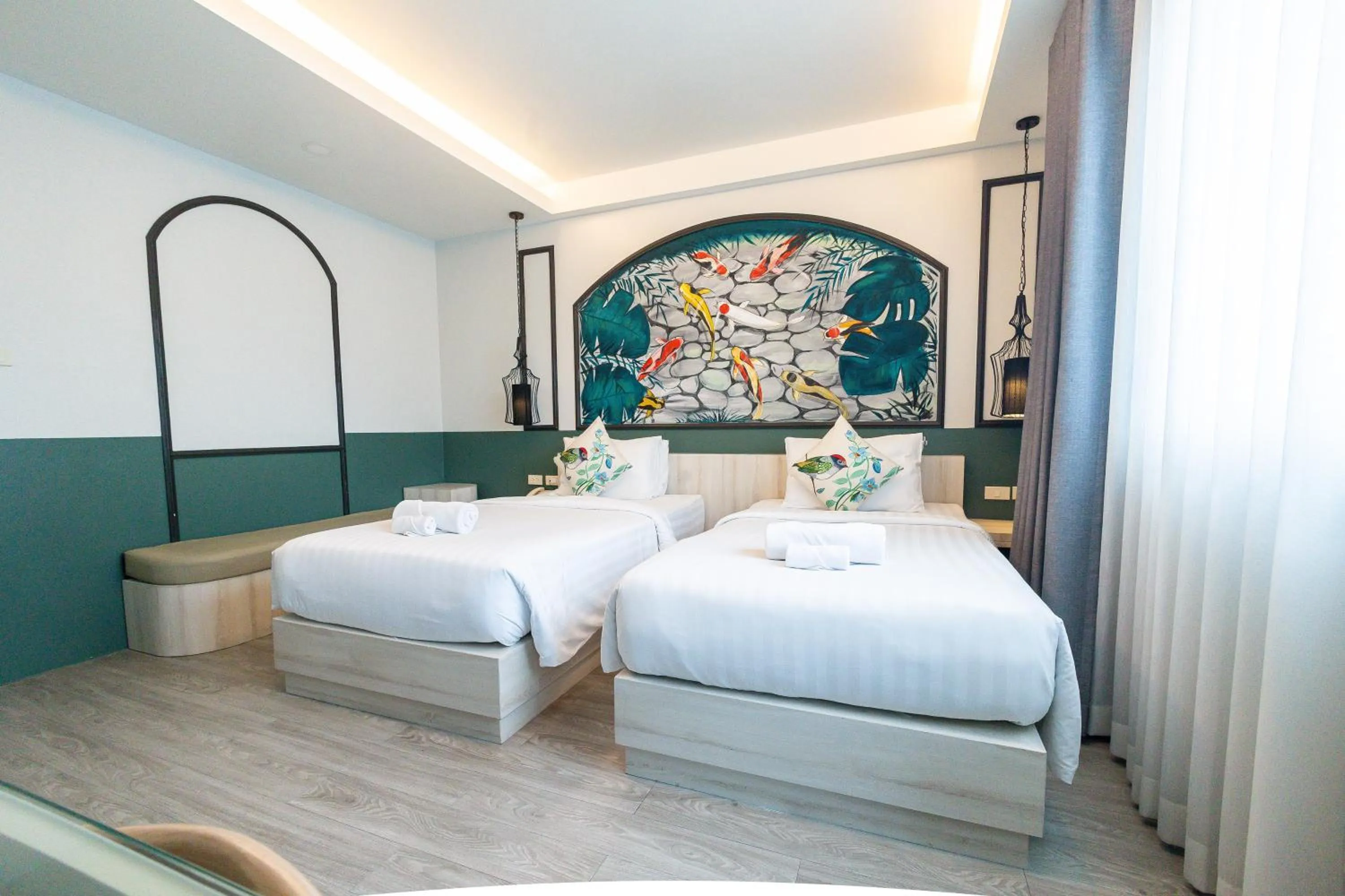 Bed in Peranakan House