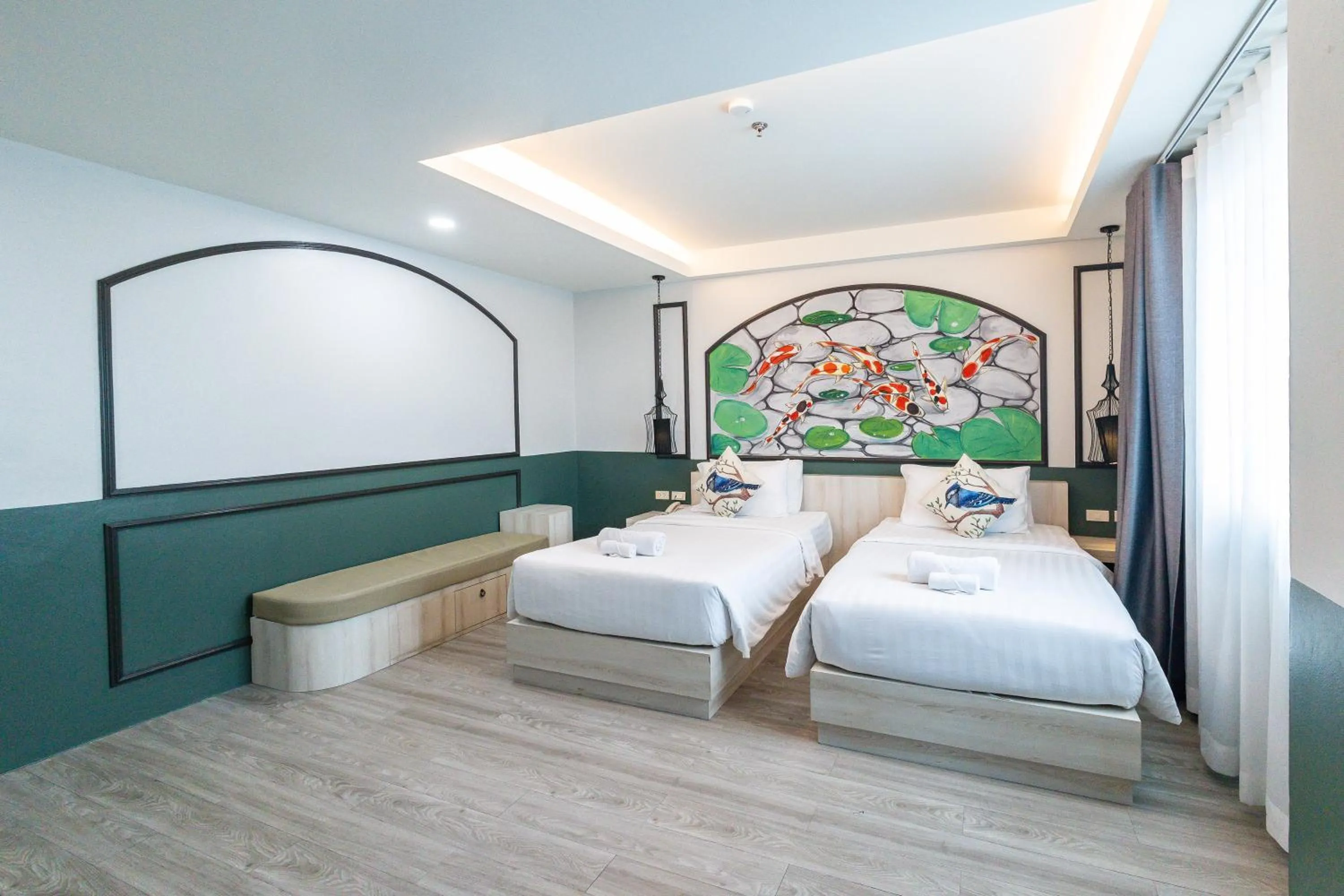 Bed in Peranakan House