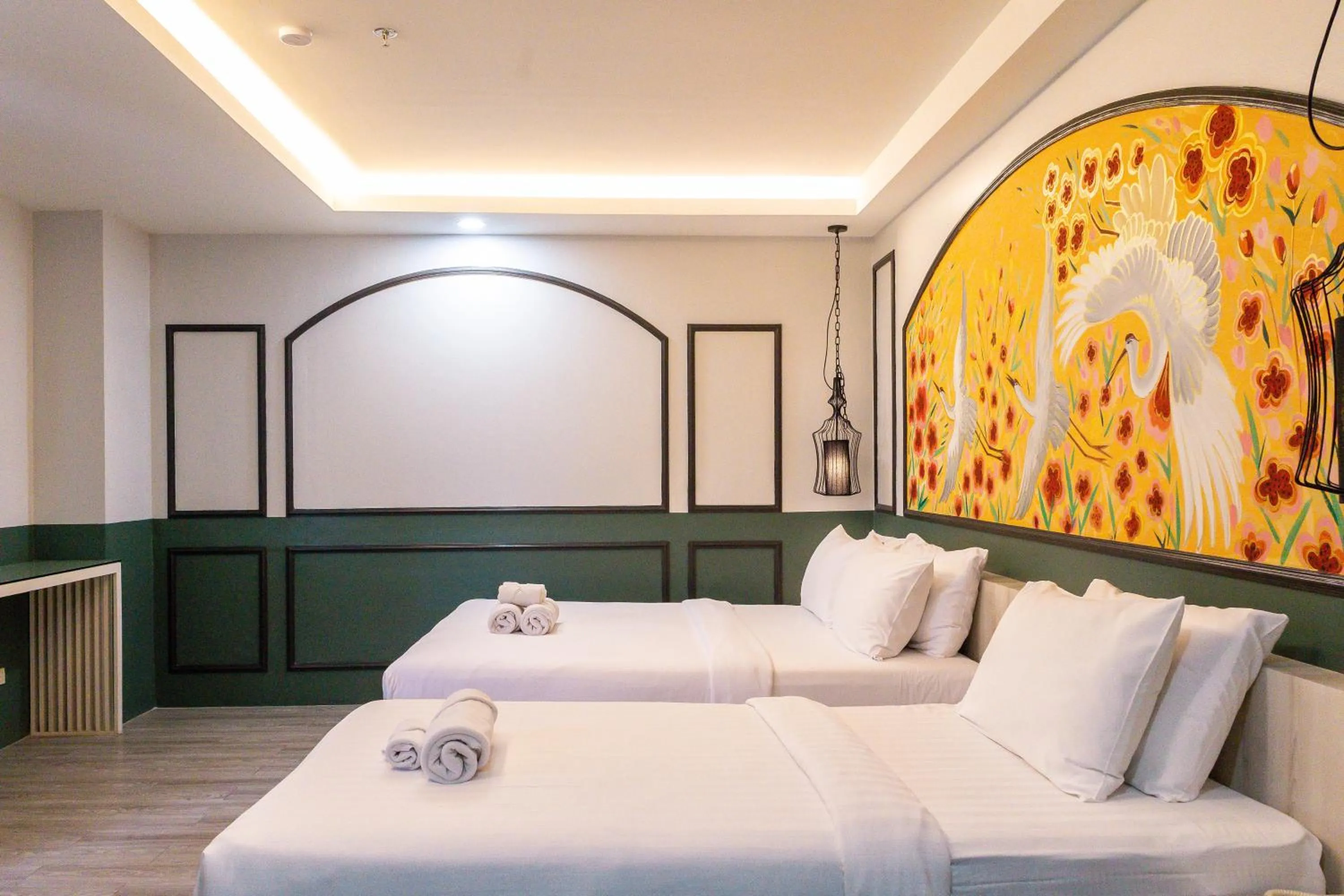 Bed in Peranakan House