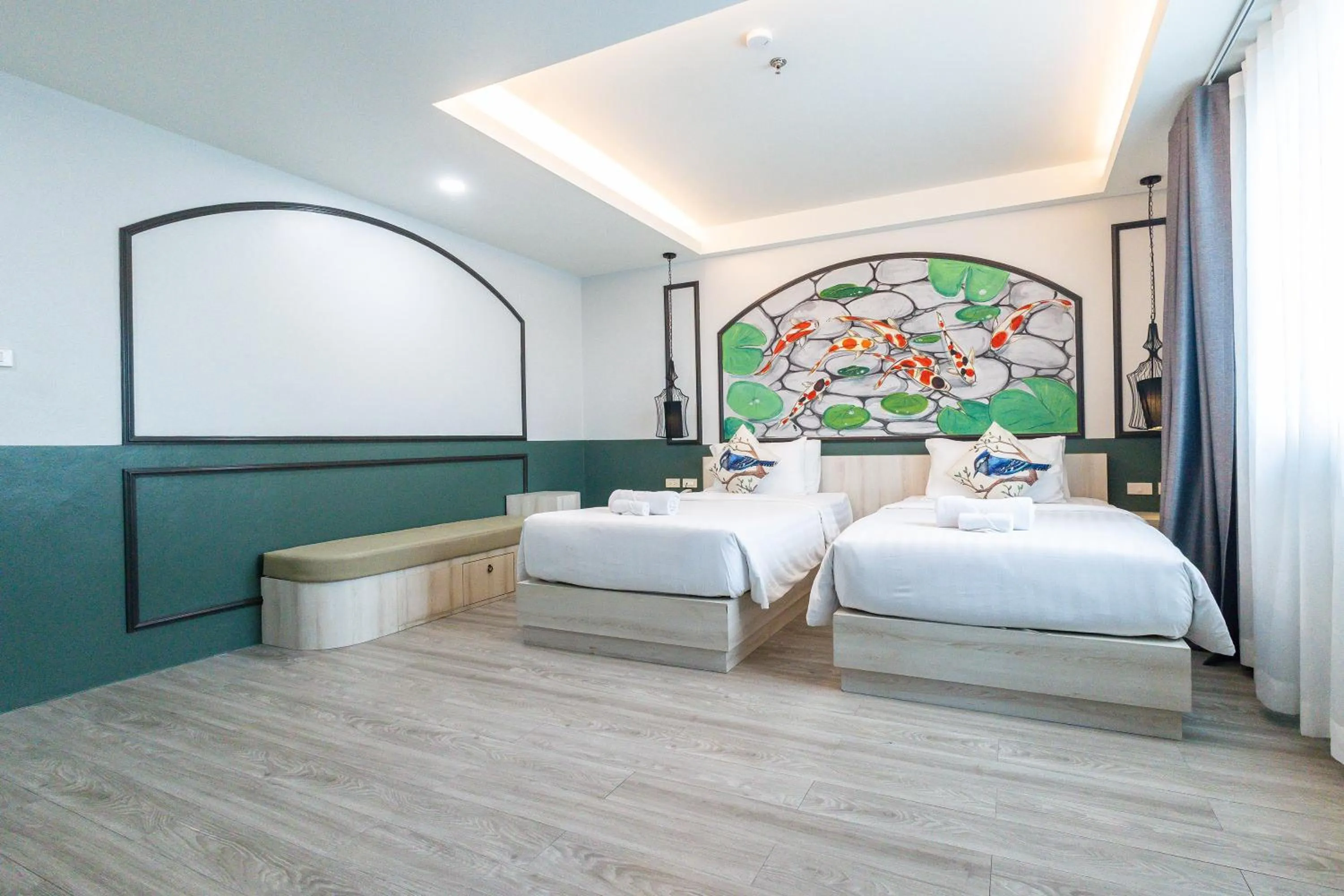 Bed in Peranakan House